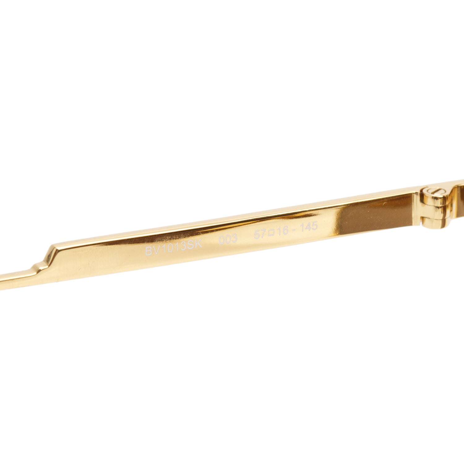 Bottega Veneta BV1013SK Gold-Tone Pilot Sunglasses