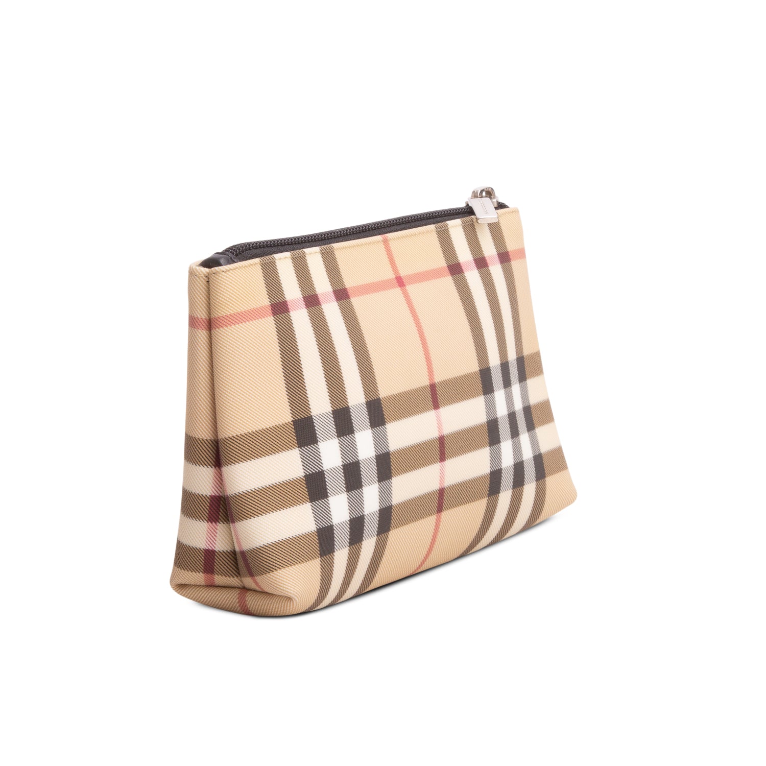 Burberry Beige Nova Check Cosmetic Pouch