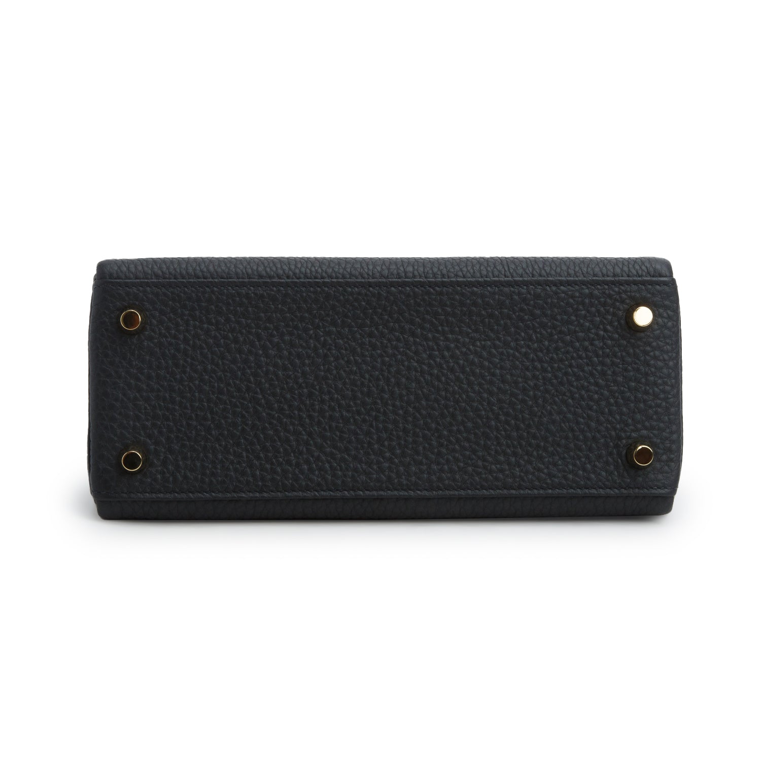 Hermes 2021 Noir Togo Lizard Kelly Touch II Retourne 25 w/ Box & Strap