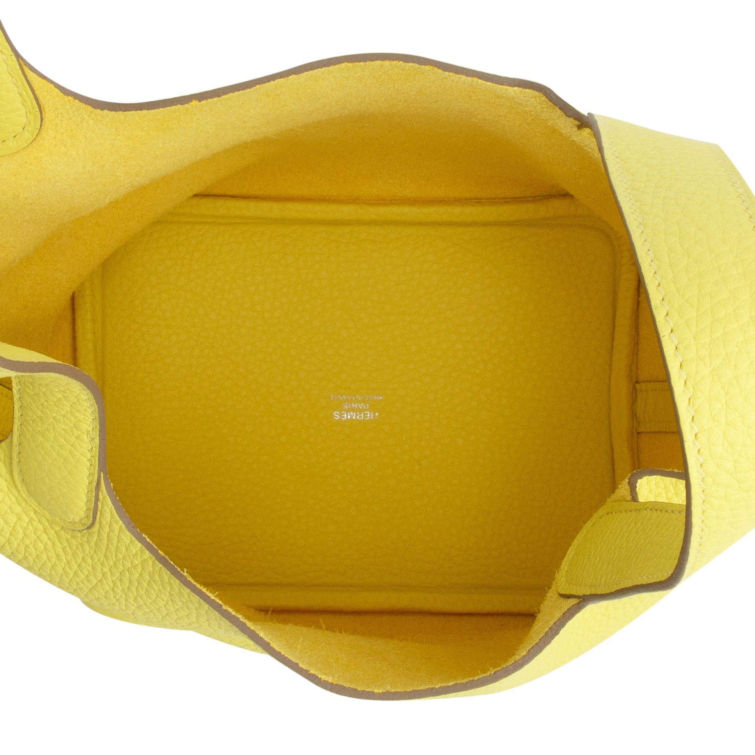 Hermes 2022 Lime Clemence Picotin Lock 18 w/ Receipt