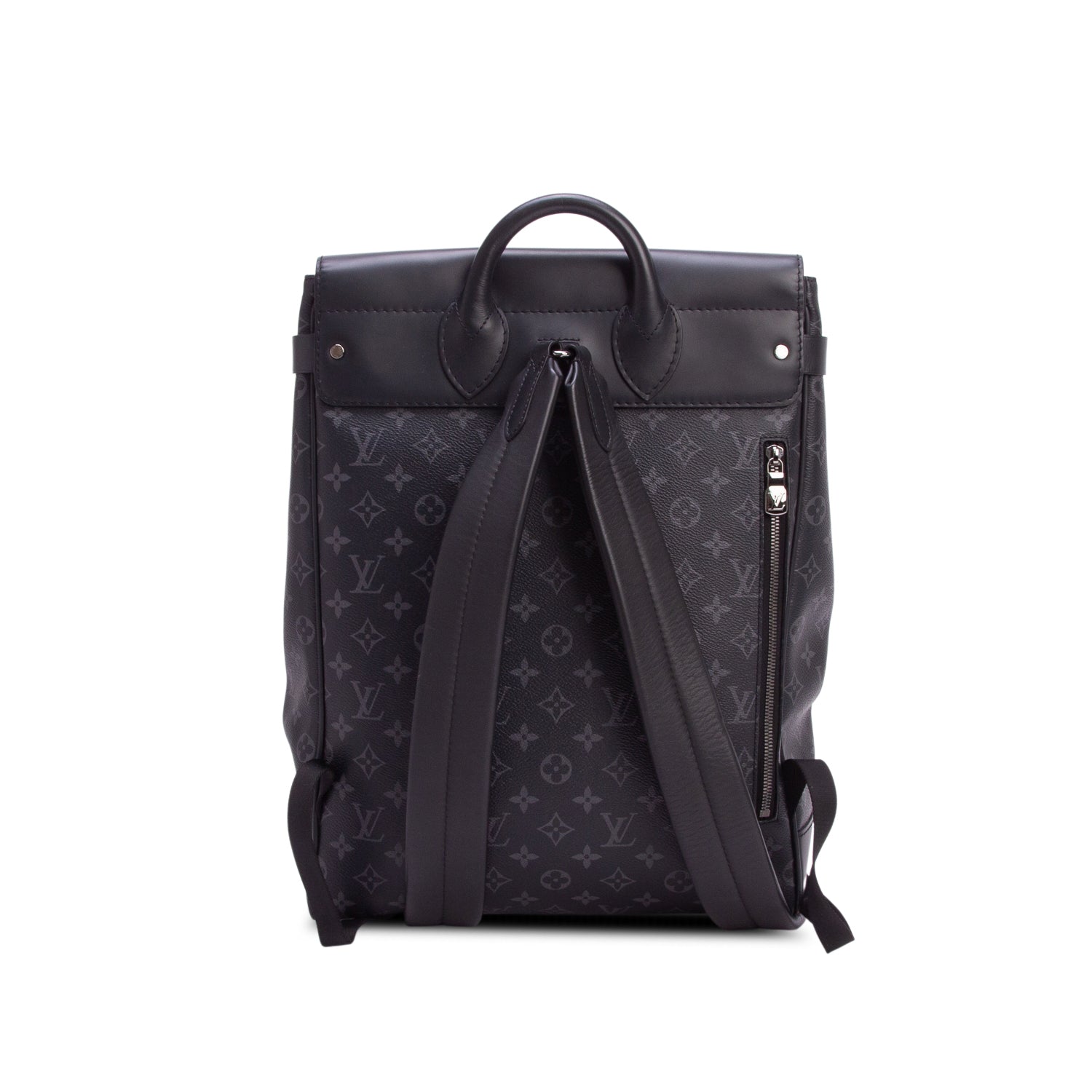 Louis Vuitton Black Monogram Eclipse Steamer Backpack