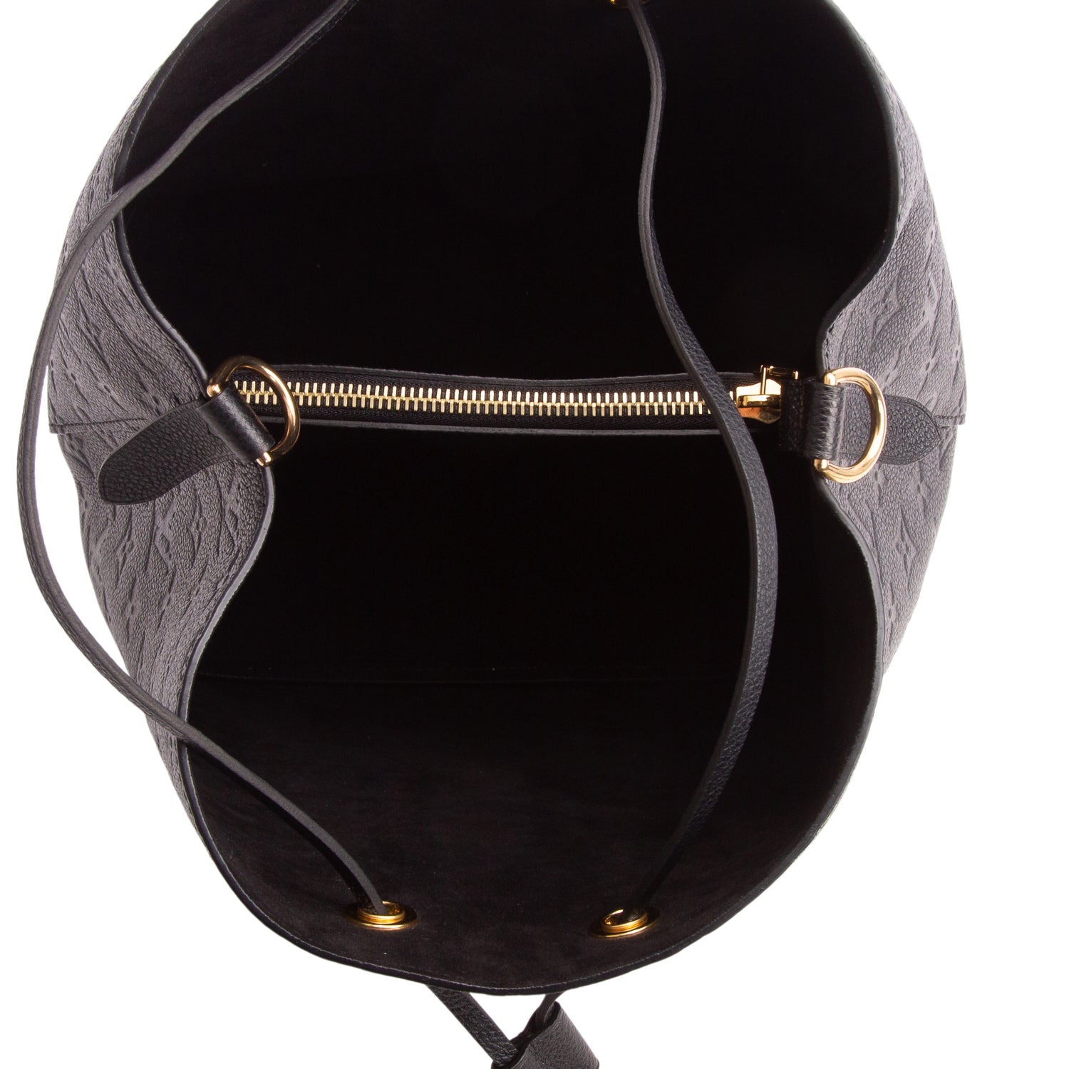 Louis Vuitton Black Monogram Empreinte Neonoe MM w/ Straps