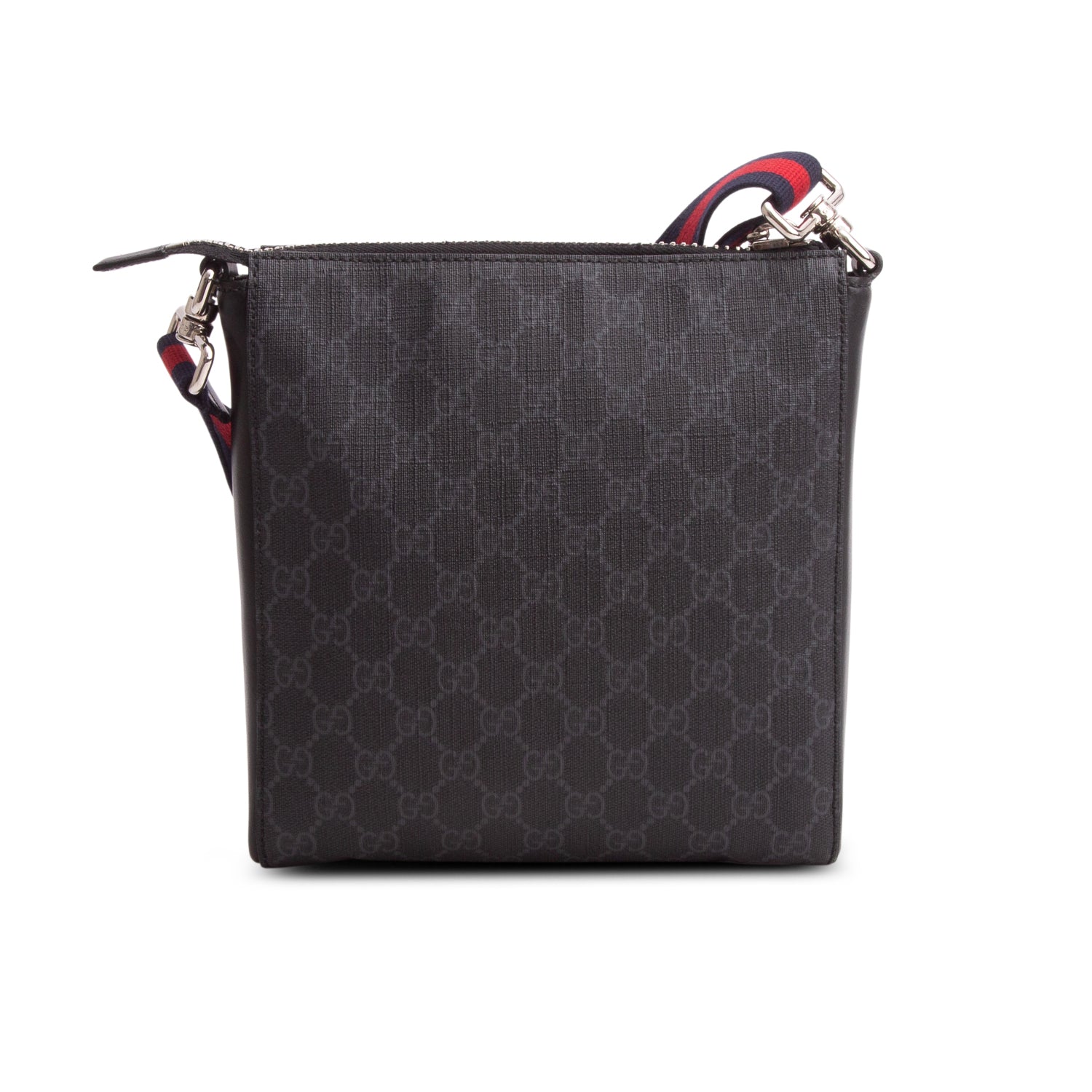 Gucci Black GG Supreme Small Messenger Bag