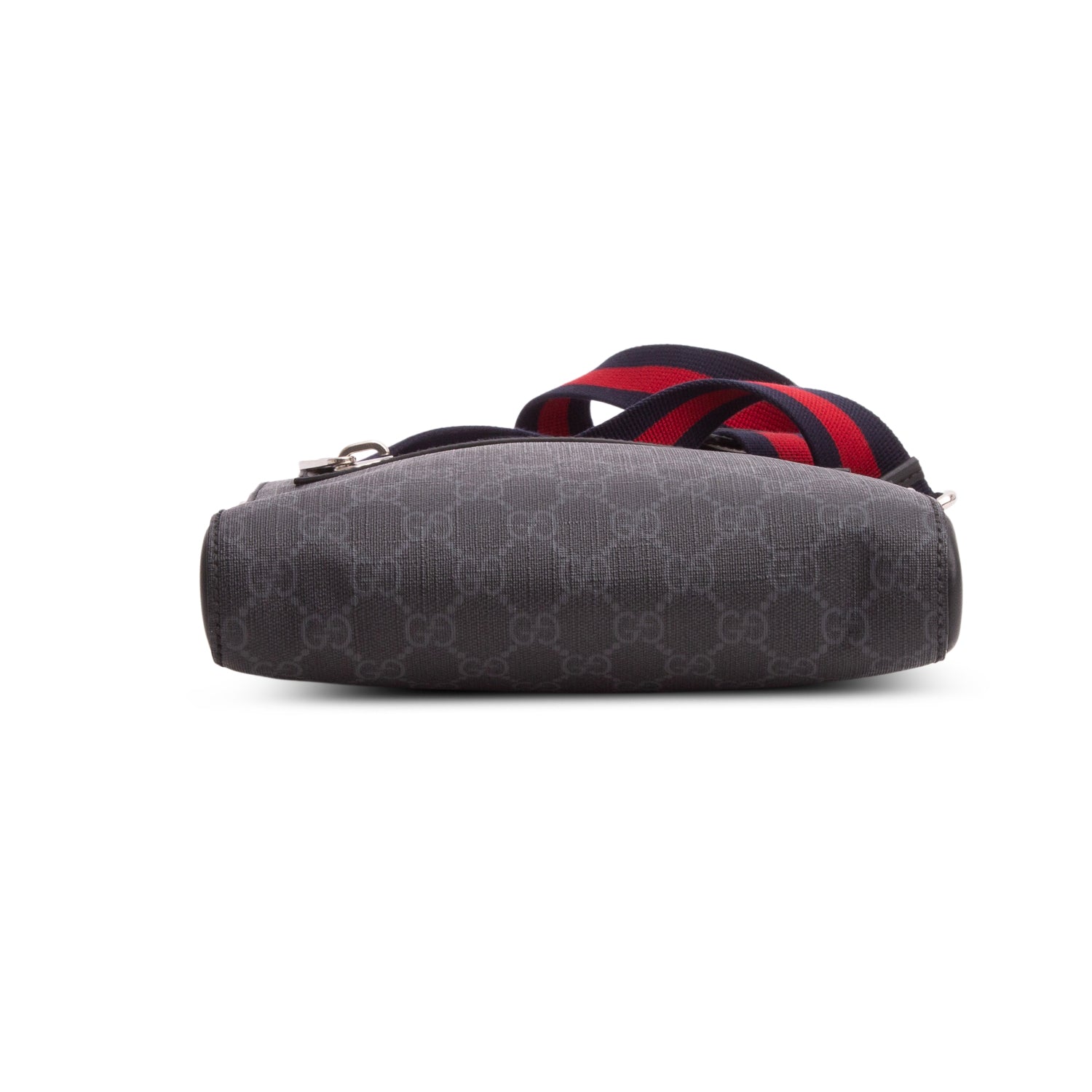 Gucci Black GG Supreme Small Messenger Bag