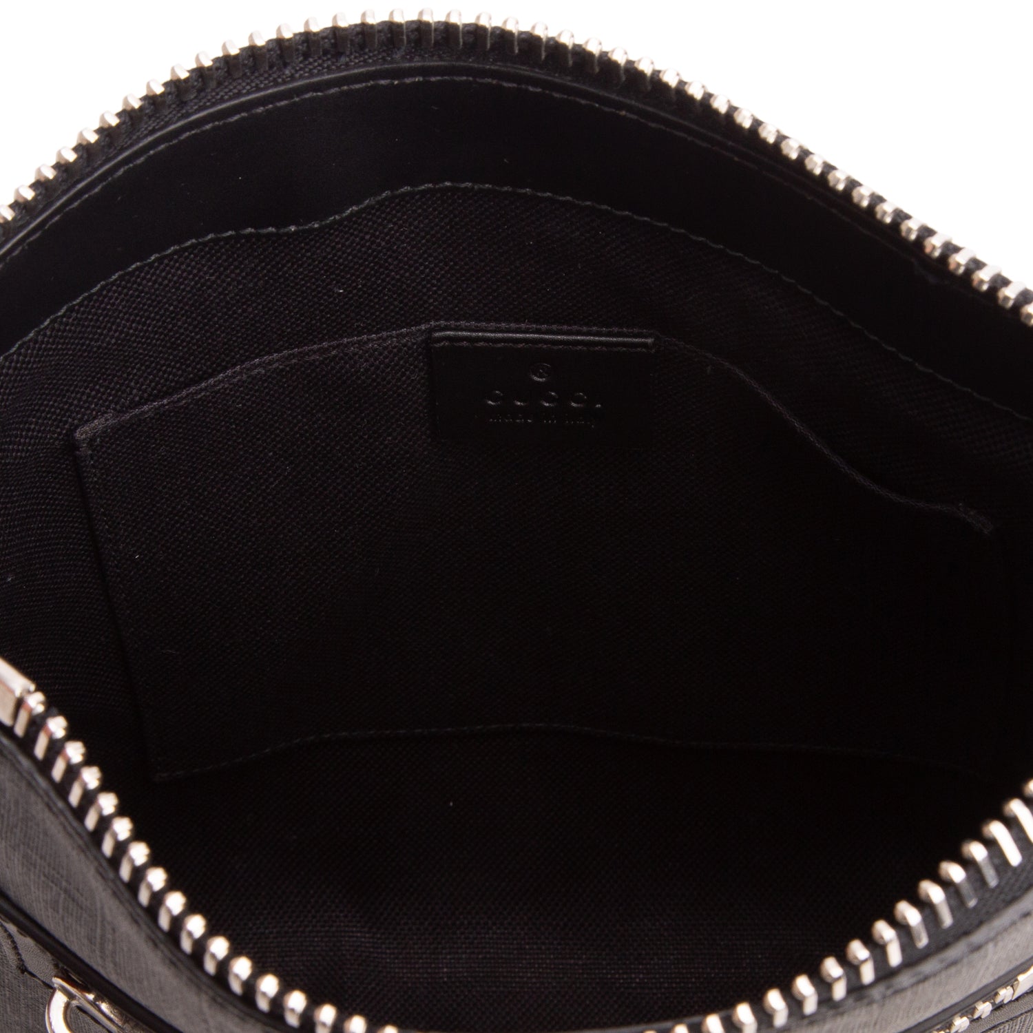Gucci Black GG Supreme Small Messenger Bag