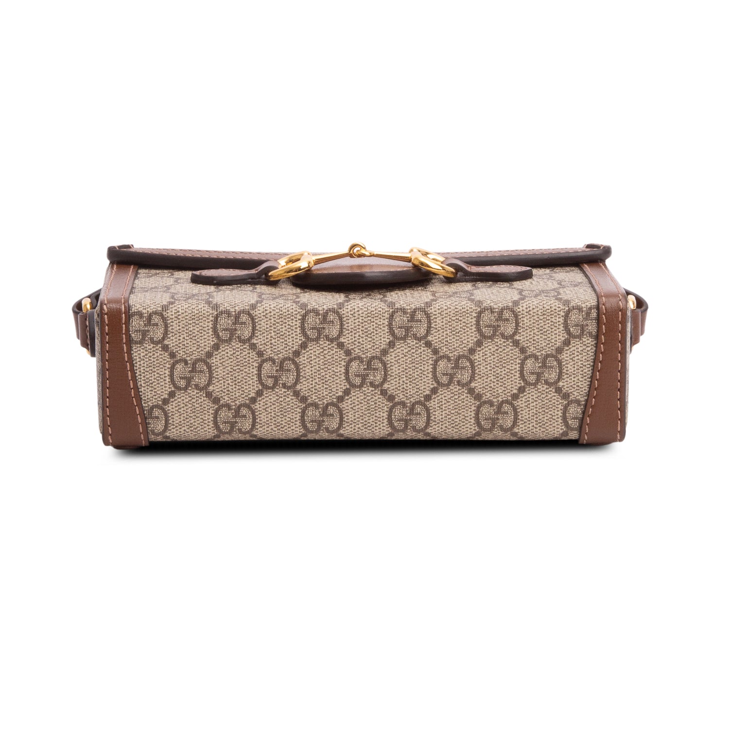 Gucci GG Supreme Monogram Mini Horsebit 1955 Shoulder Bag w/ Box