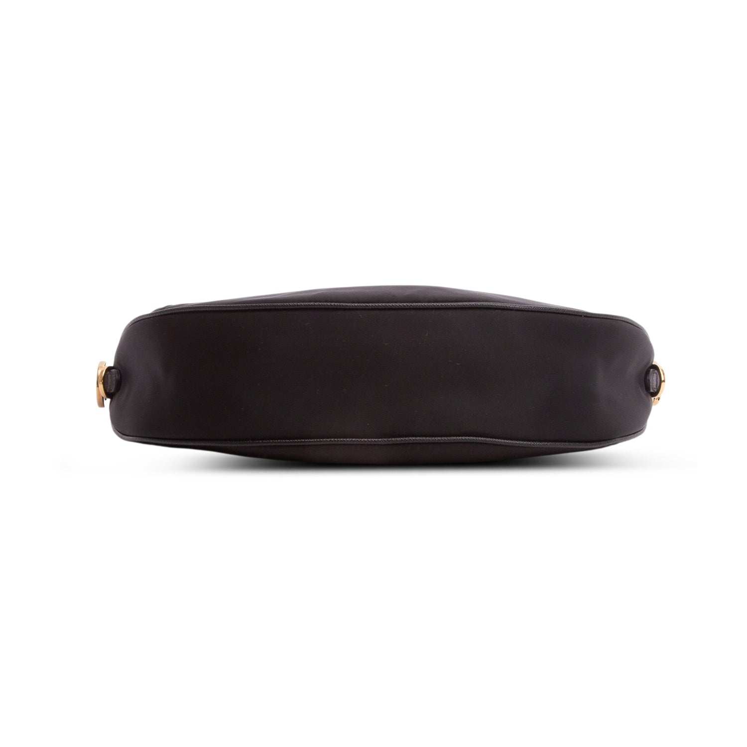 Prada Black Re-Nylon Demi-Lune Shoulder Bag w/ Straps