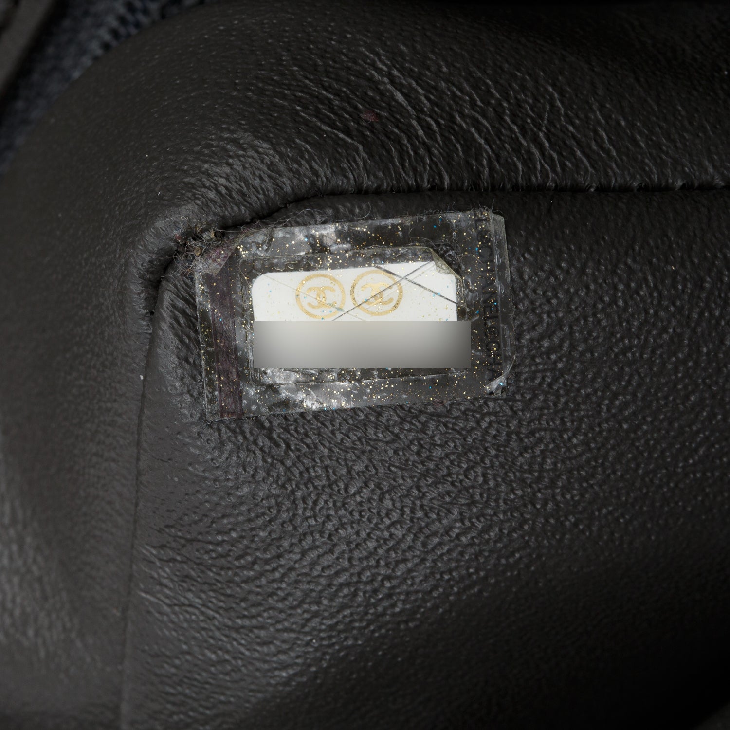 Chanel Grey Lambskin Quilted Elementary Chic Flap Bag w/ Authenticity Card
