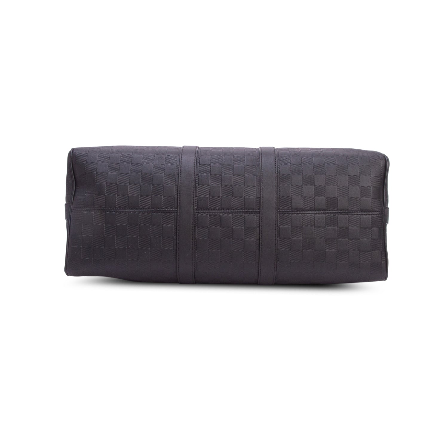Louis Vuitton Black Damier Infini Keepall Bandouliere 45 w/ Box & Receipt
