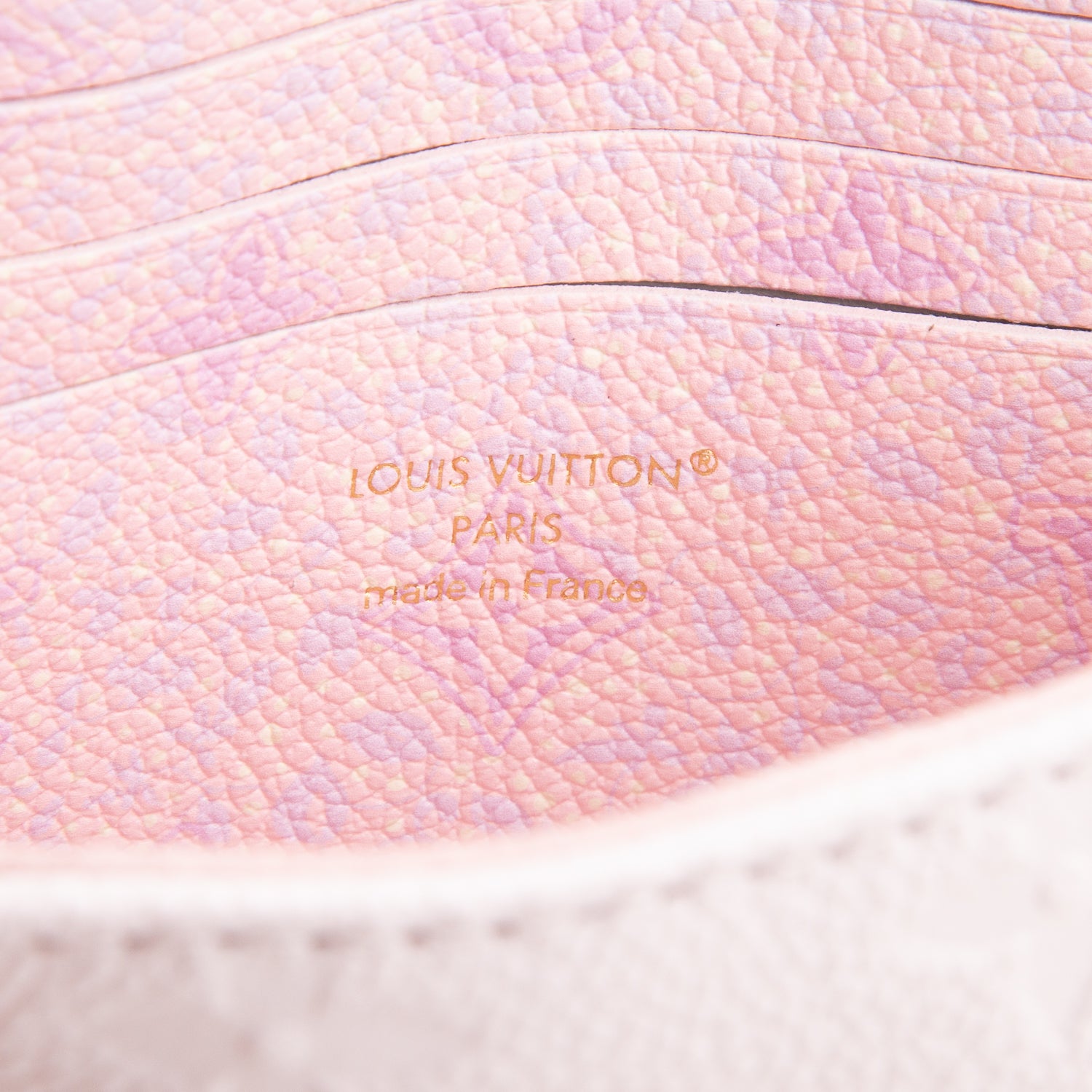 Louis Vuitton Pink Monogram Empreinte Leather Nano Madeleine w/ Box & Strap
