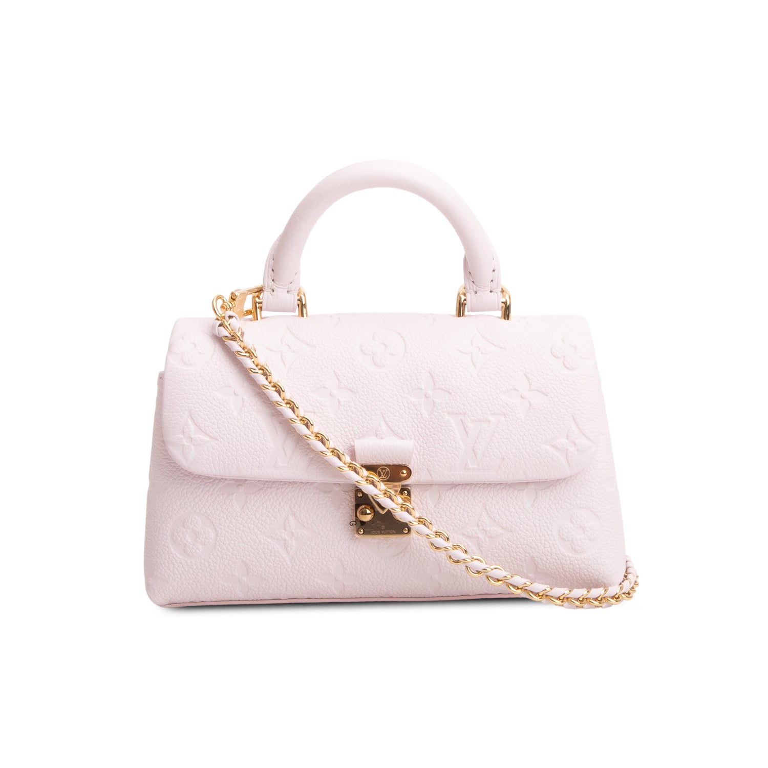 Louis Vuitton Pink Monogram Empreinte Leather Nano Madeleine w/ Box & Strap