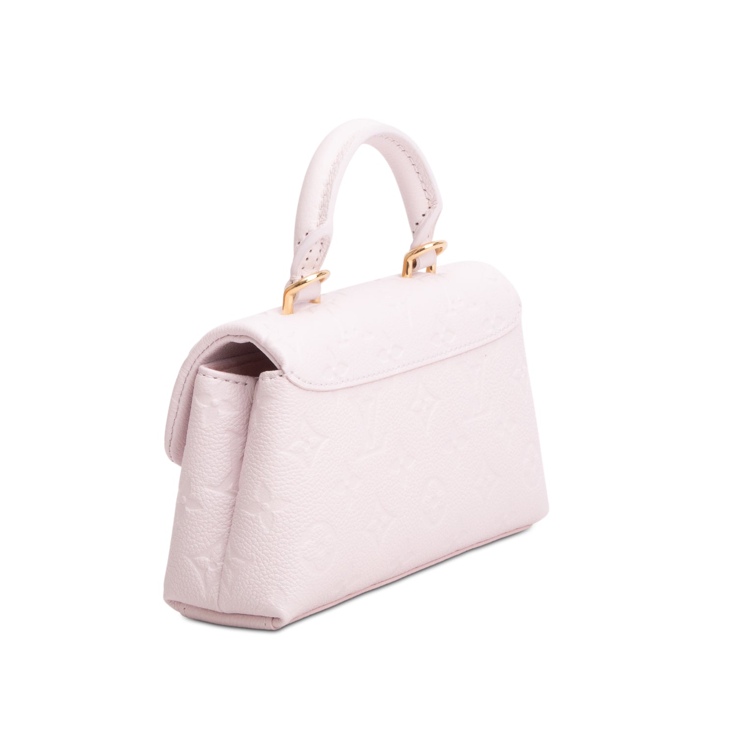 Louis Vuitton Pink Monogram Empreinte Leather Nano Madeleine w/ Box & Strap