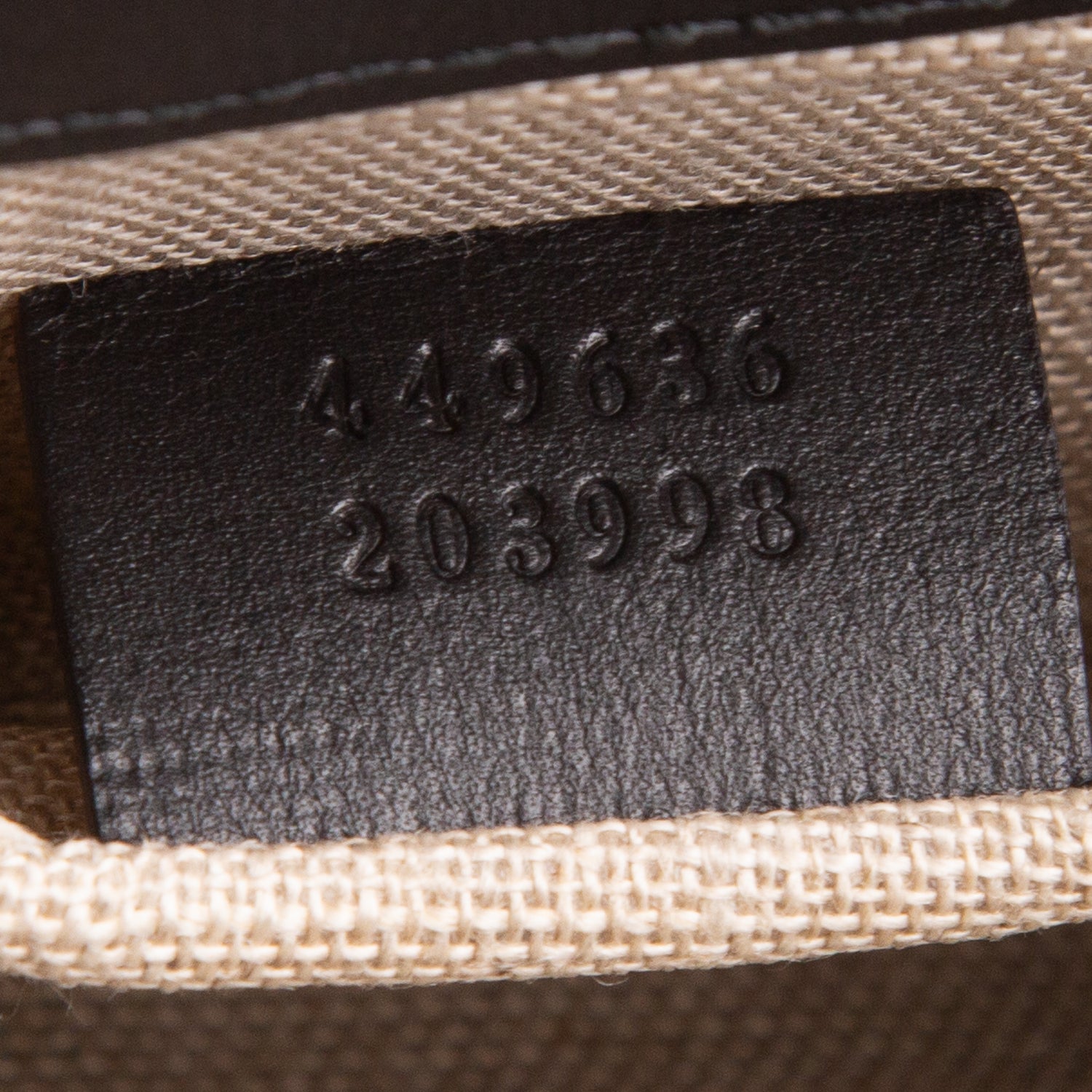 Gucci Black Leather Signature Mini Emily Horsebit Bag
