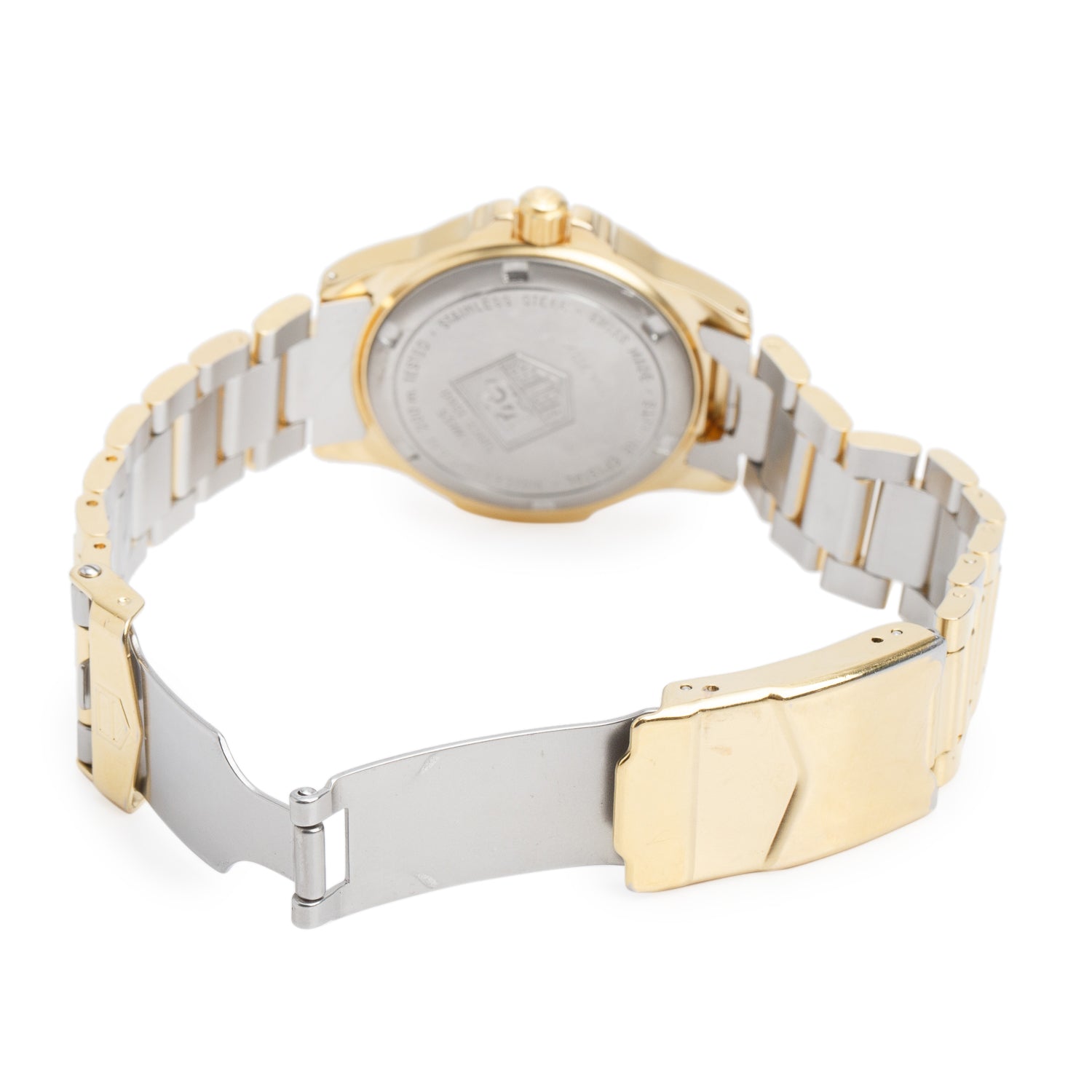 Tag Heuer Vintage Gold-Plated Stainless Steel 4000 Series 34 MM Quartz Watch Creme Dial 994.713K