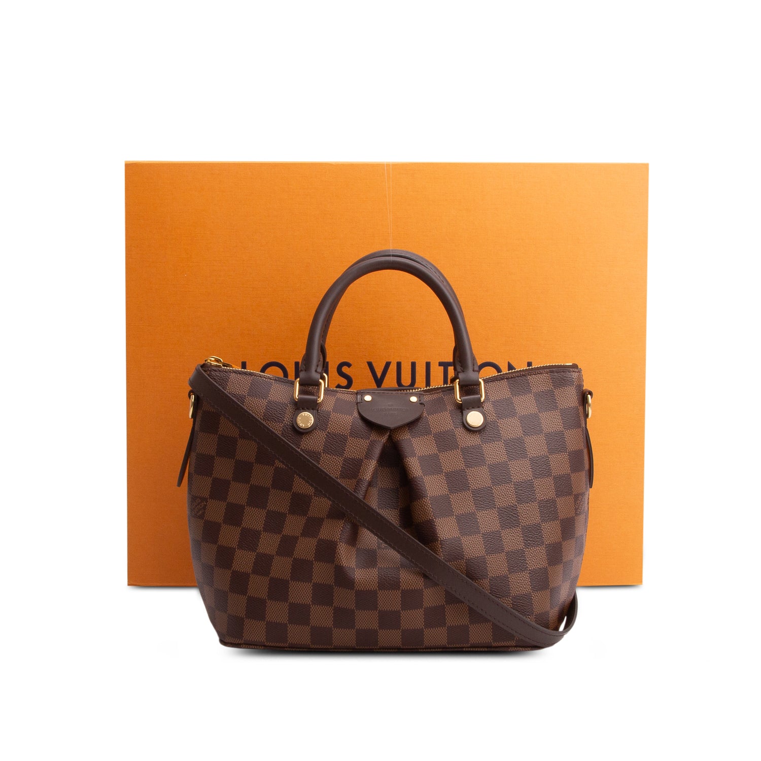 Louis Vuitton Damier Ebene Siena PM w/ Box & Strap