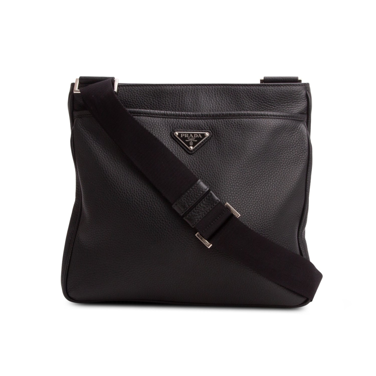 Valentino Black Grainy Calfskin Mini Rockstud Shopping Bag w/ Chain