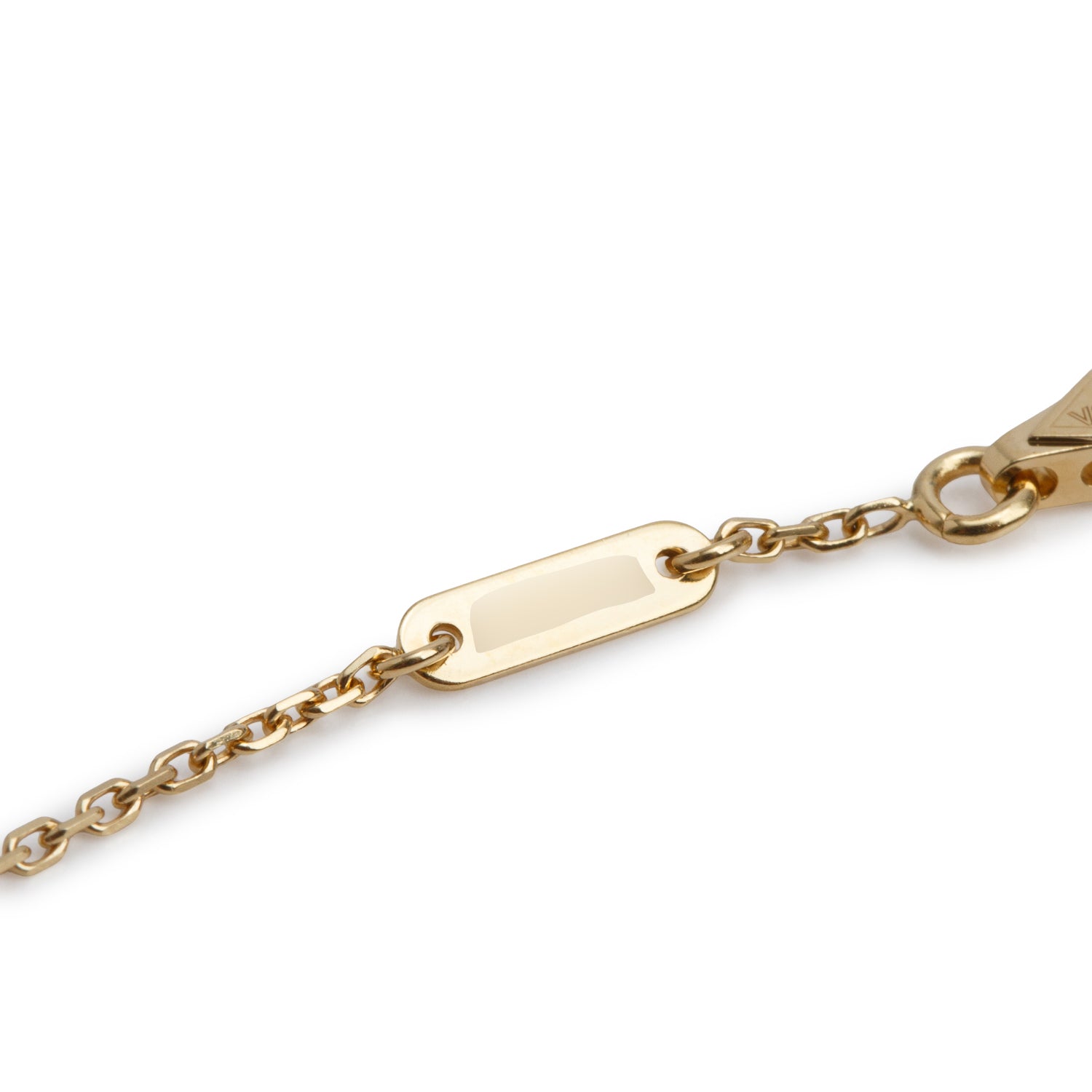 Van Cleef & Arpels 2023 18k Yellow Gold Mother of Pearl Sweet Butterflies Bracelet w/ Box & Certificate