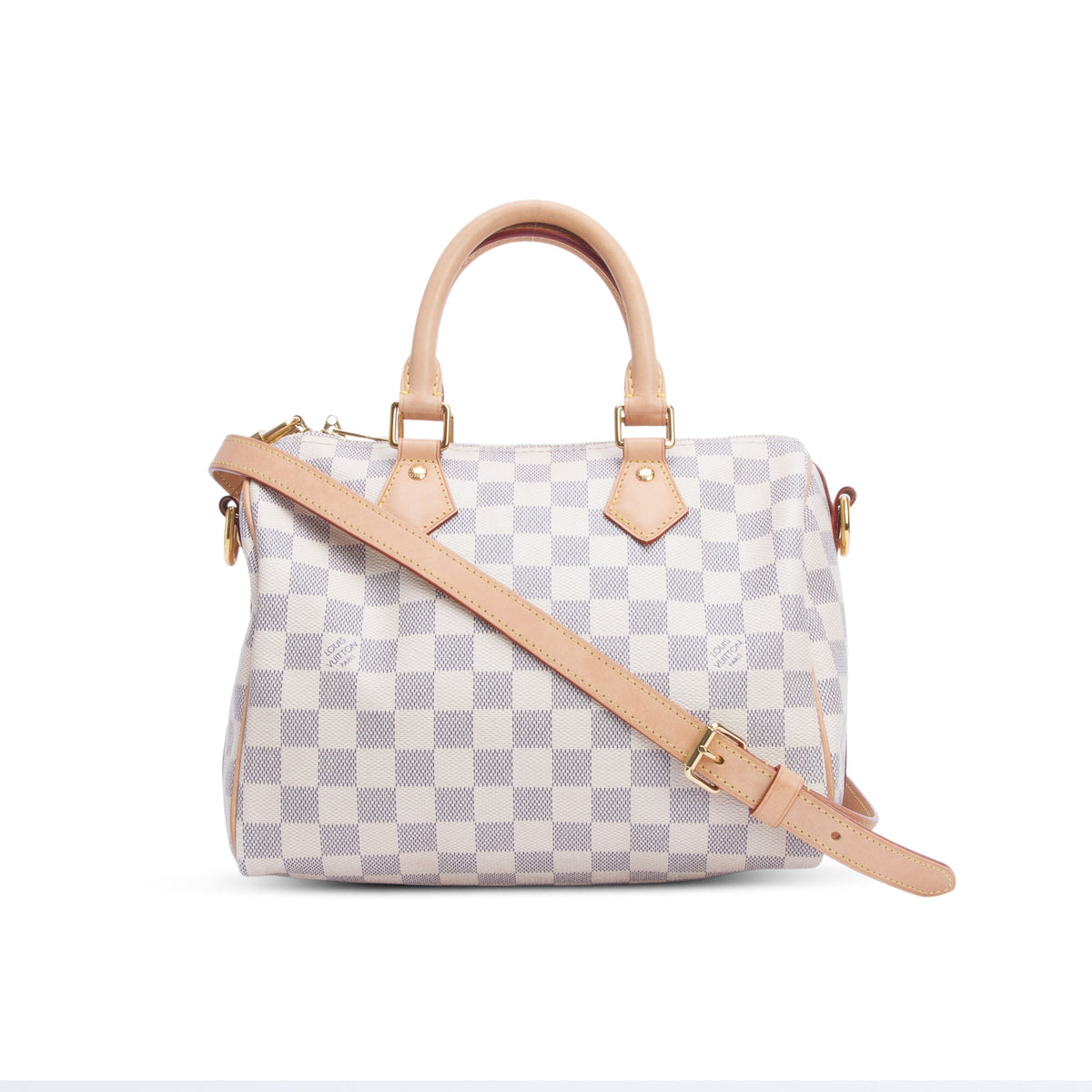 Louis Vuitton Damier Azur Speedy Bandouliere 25 w/ Strap