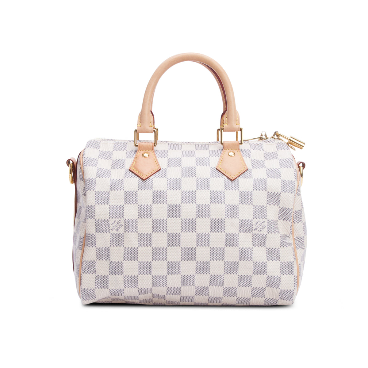 Louis Vuitton Damier Azur Speedy Bandouliere 25 w/ Strap