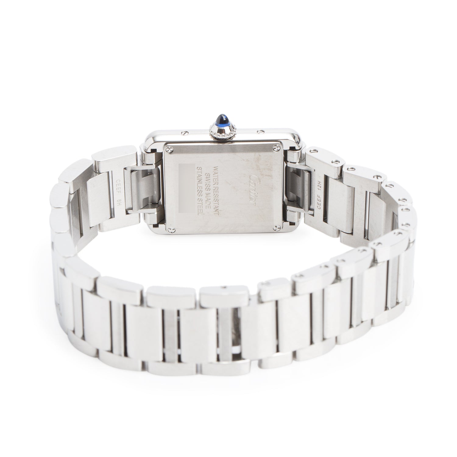Cartier 2025 Stainless Steel Tank Must de Cartier Quartz Watch, Small Model 4322 w/ Box & Papers