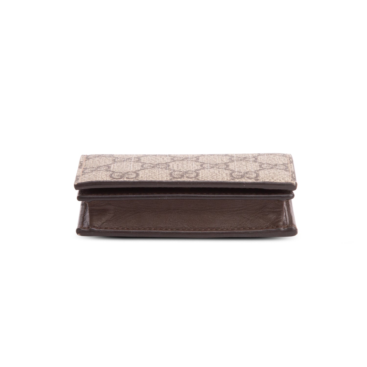 Gucci Beige GG Supreme Bi-Fold Wallet