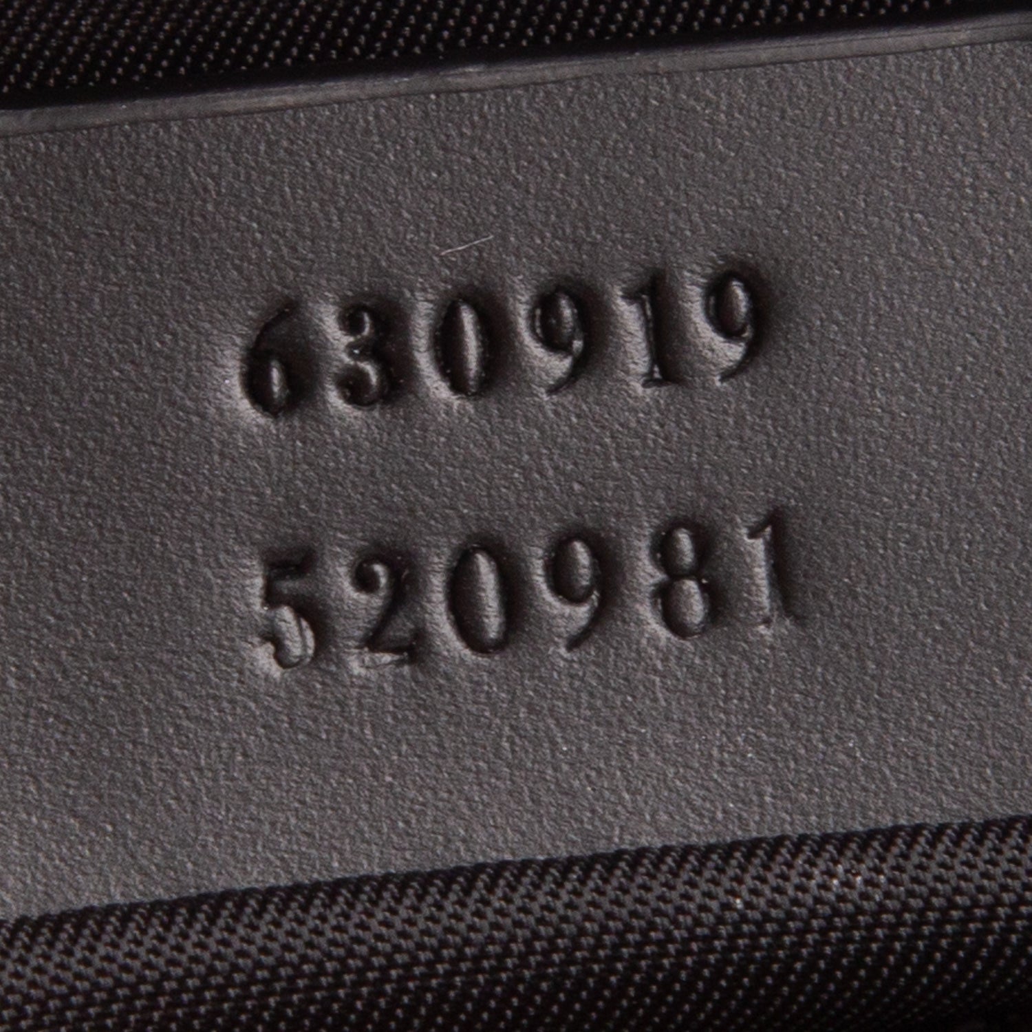 Gucci Black Canvas Web Slim Belt Bag