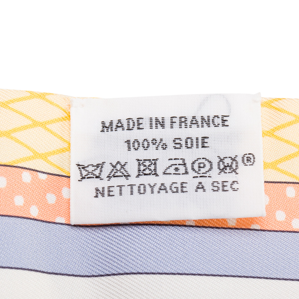 Hermes Multicolor 'Grand Theatre' Silk Twilly w/ Box