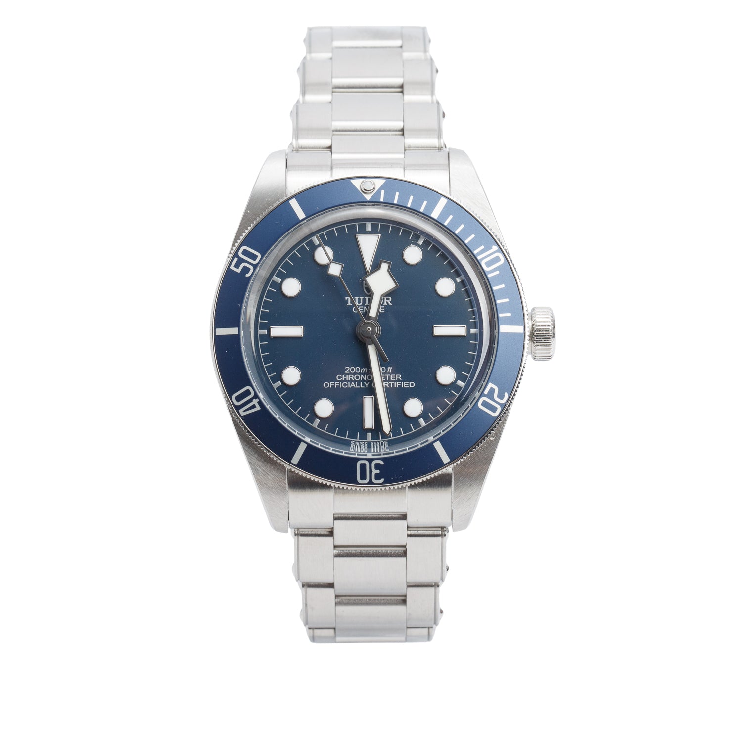 Tudor 2022 Stainless Steel Black Bay 58 39 MM Automatic Watch Blue Dial 79030B w/ Box & Papers