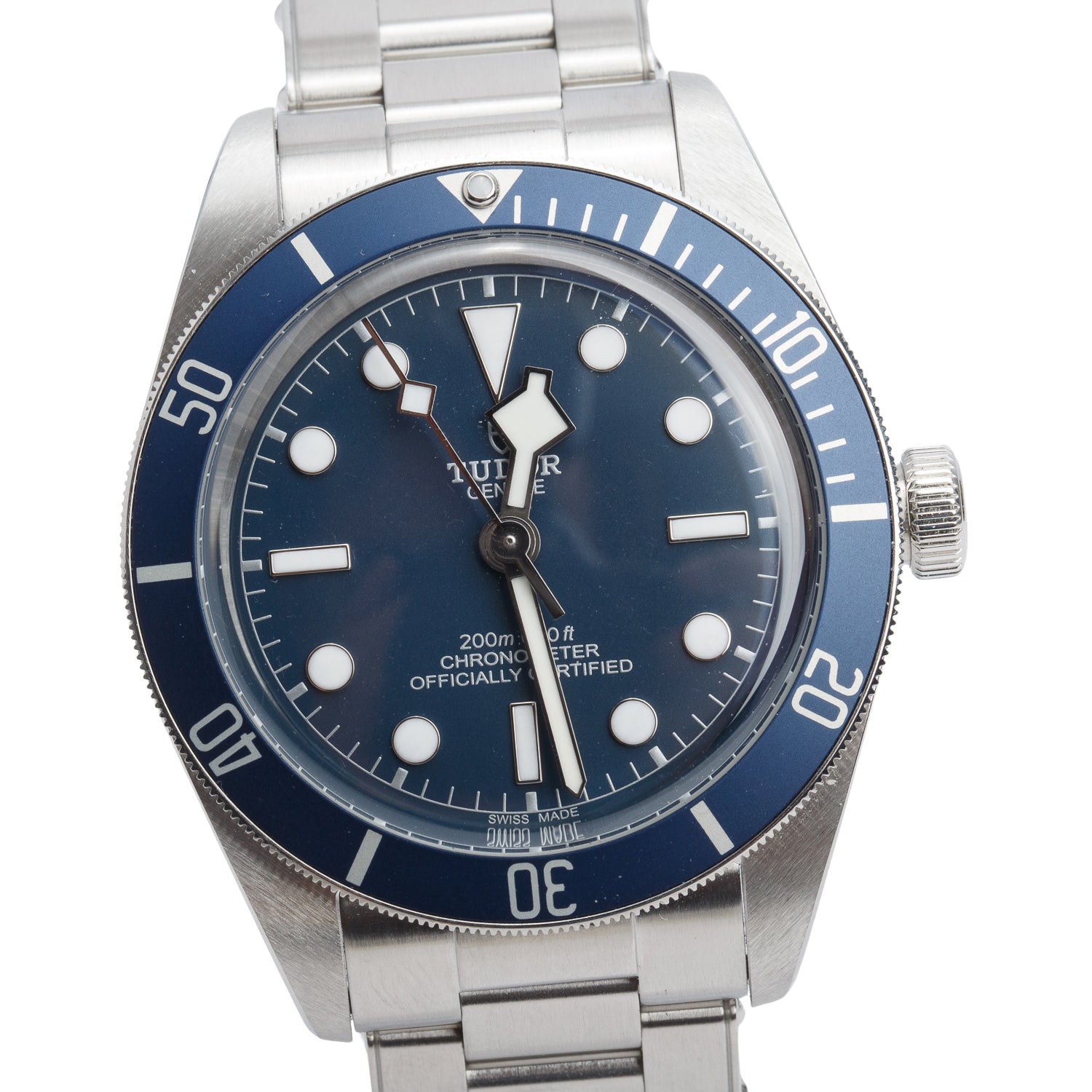Tudor 2022 Stainless Steel Black Bay 58 39 MM Automatic Watch Blue Dial 79030B w/ Box & Papers