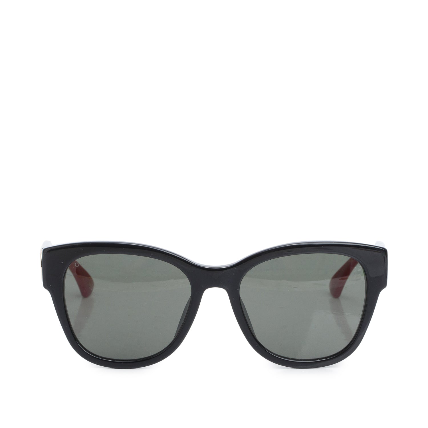 Gucci GG1866SK Black Web Acetate Interlocking G Accent Sunglasses w/ Case