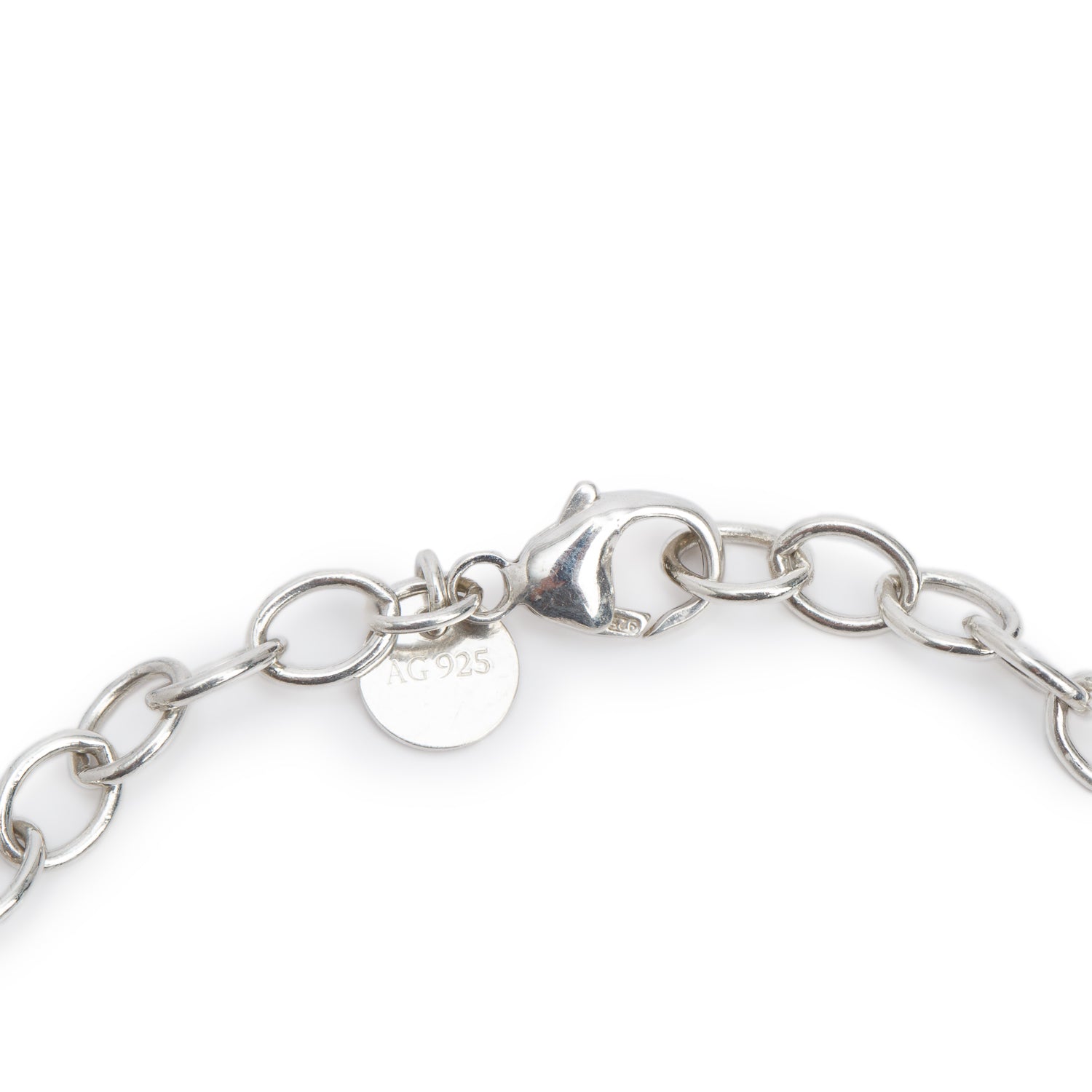 Tiffany & Co. Sterling Silver Infinity Link Bracelet