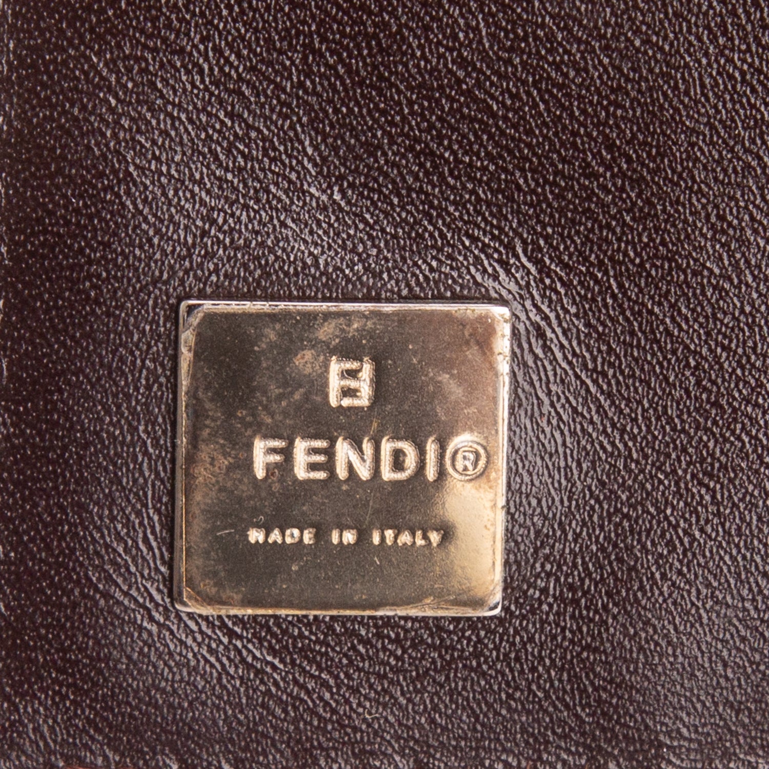 Fendi Brown FF Zucca Compact Wallet