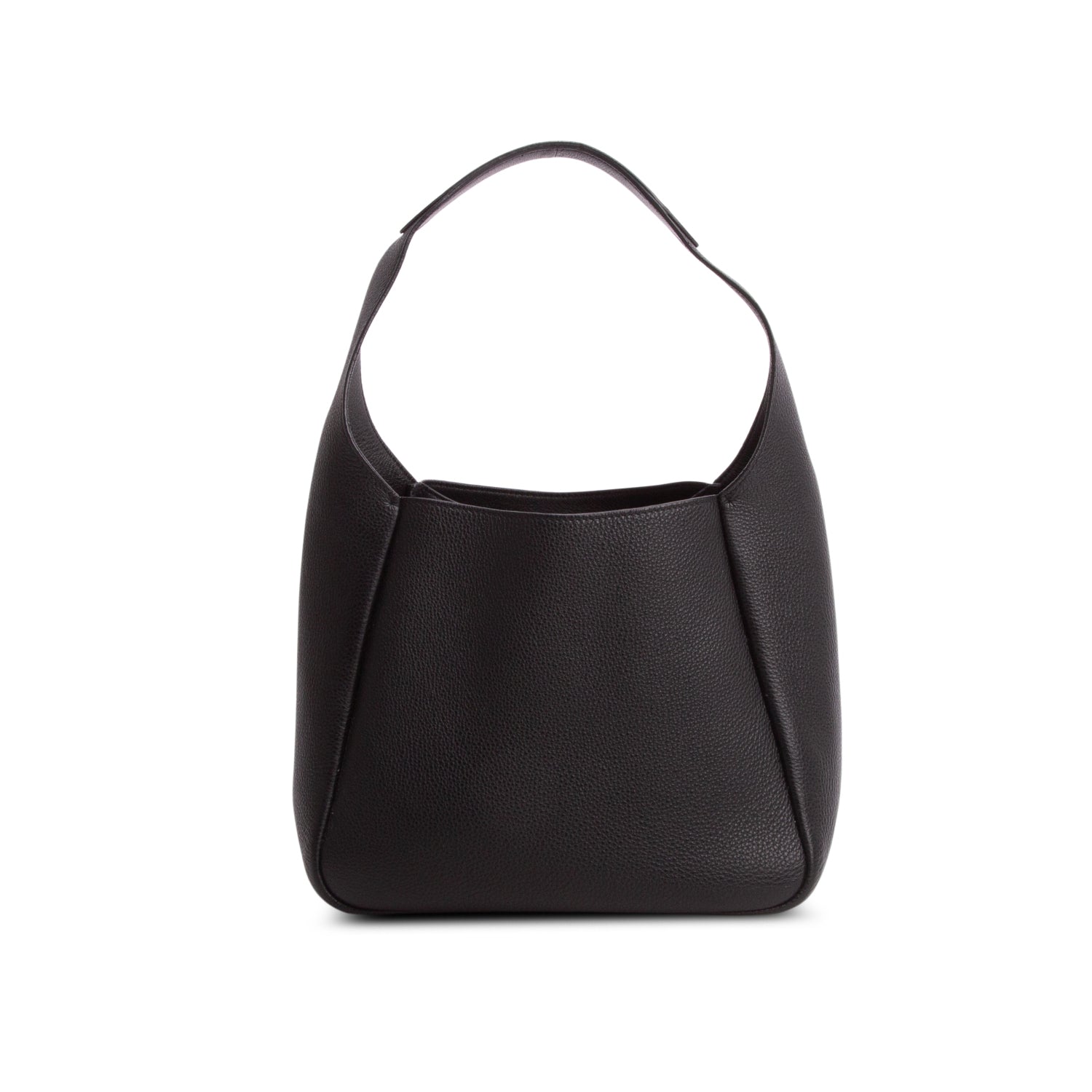 Prada 2021 Black Vitello Daino Leather Medium Dynamique Tote w/ Authenticity Card