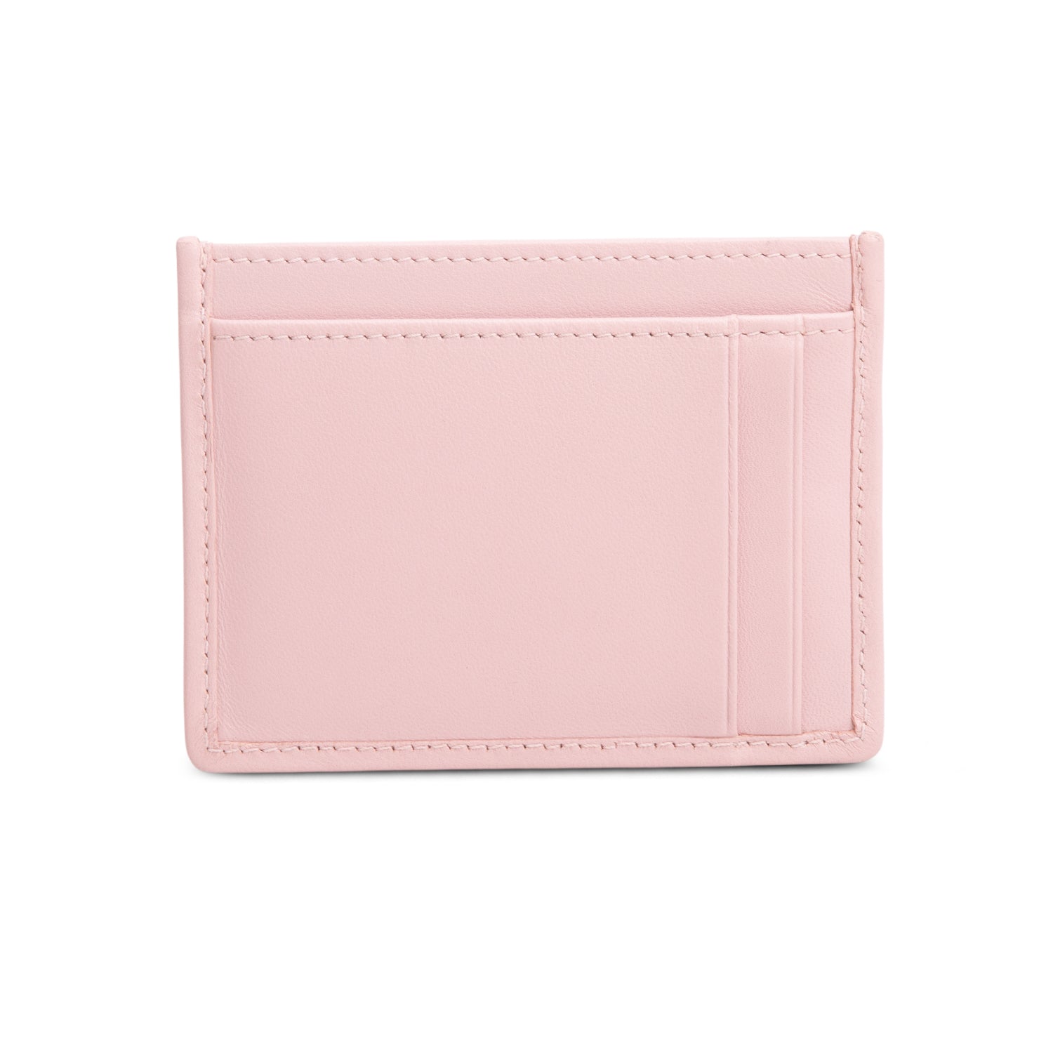 Miu Miu Pink Nappa Leather Matelasse Card Holder w/ Box