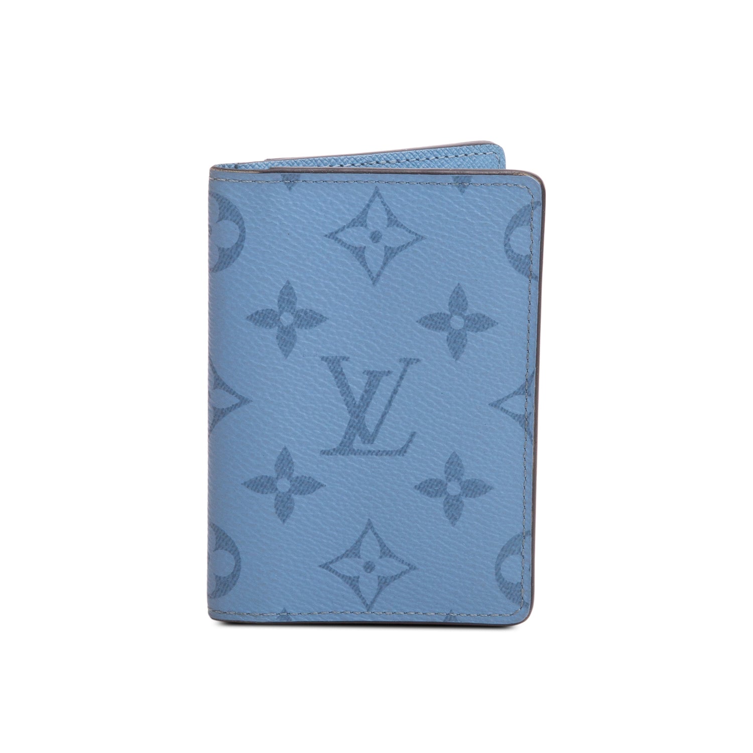 Louis Vuitton Blue Monogram Taigarama Pocket Organizer