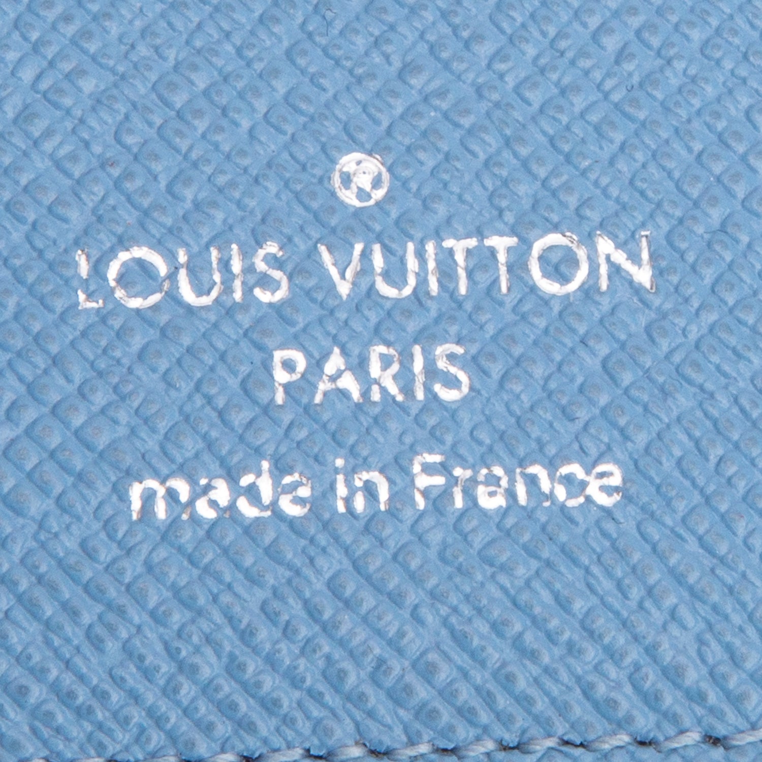 Louis Vuitton Blue Monogram Taigarama Pocket Organizer