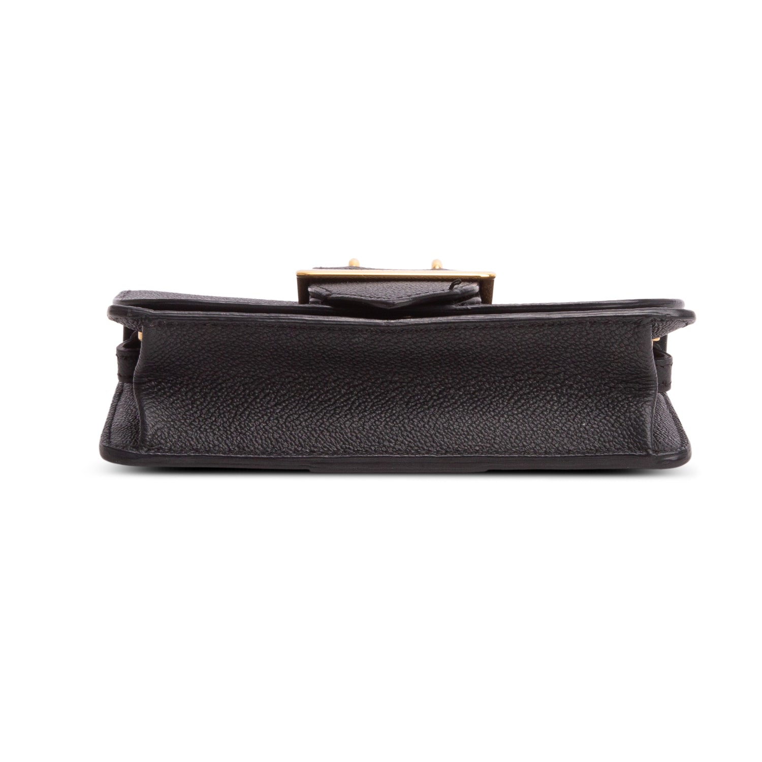 Burberry Black Soft Grain Calfskin Small Medley Crossbody Bag