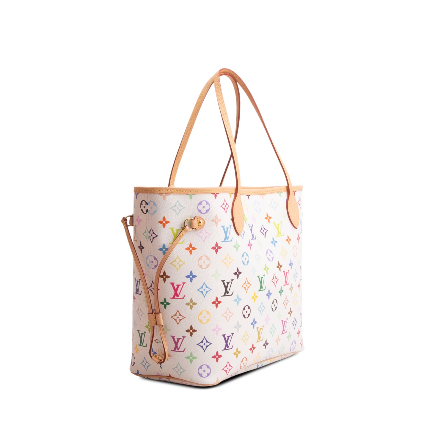 Louis Vuitton 2026 Multicolor LV x TM Neverfull MM w/ Box, Pouch & Receipt