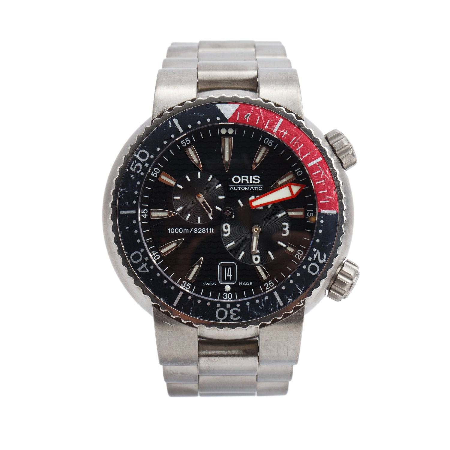 Oris Titanium Diver Regulateur "Der Meistertaucher" 44 MM Automatic Watch w/ Box