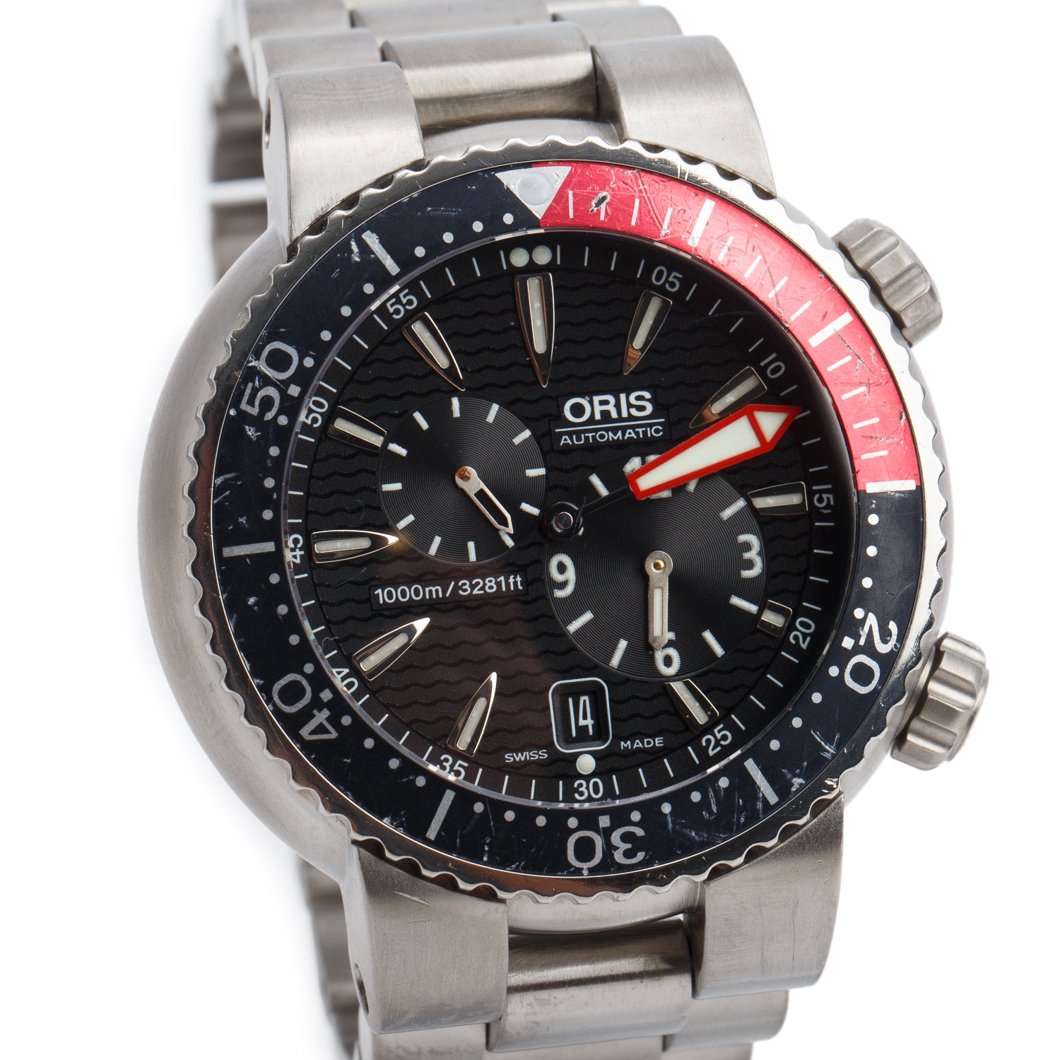 Oris Titanium Diver Regulateur "Der Meistertaucher" 44 MM Automatic Watch w/ Box