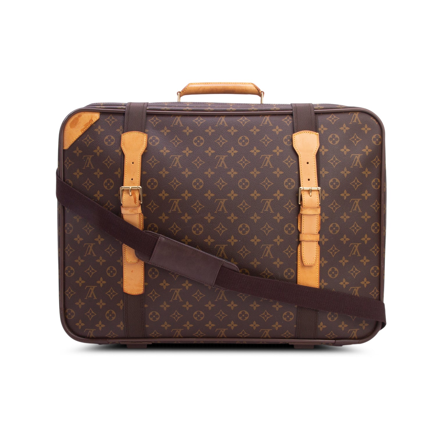 Louis Vuitton Vintage Monogram Satellite 60 Suitcase w/ Strap
