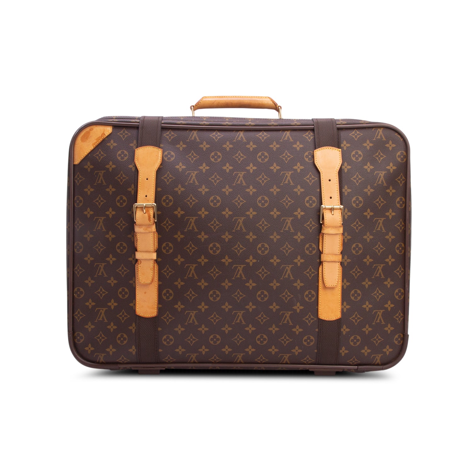 Louis Vuitton Vintage Monogram Satellite 60 Suitcase w/ Strap