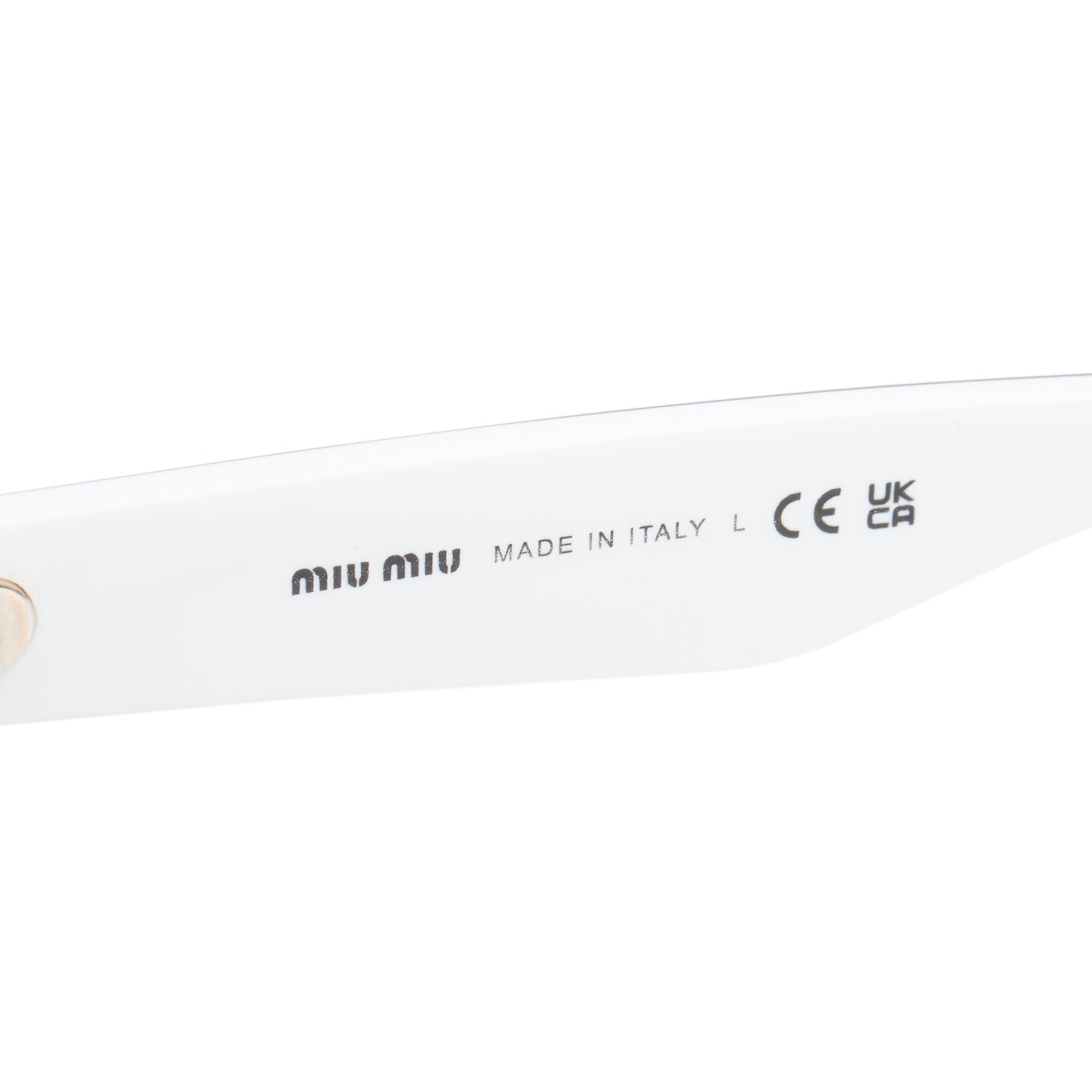 Miu Miu SMU 04Y Black Acetate Cat Eye Sunglasses w/ Case