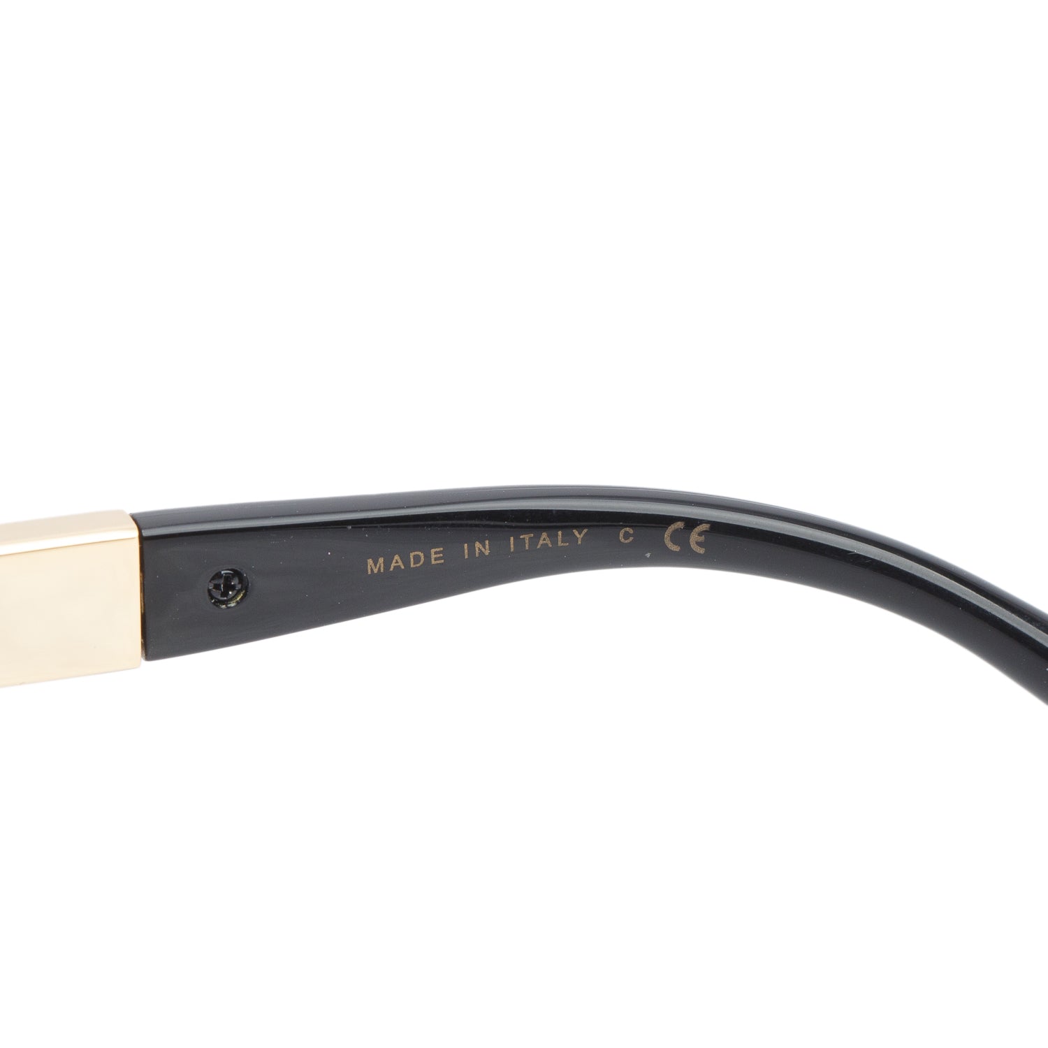 Chanel 5269 Black Acetate Gold Reflective Round Sunglasses w/ Case