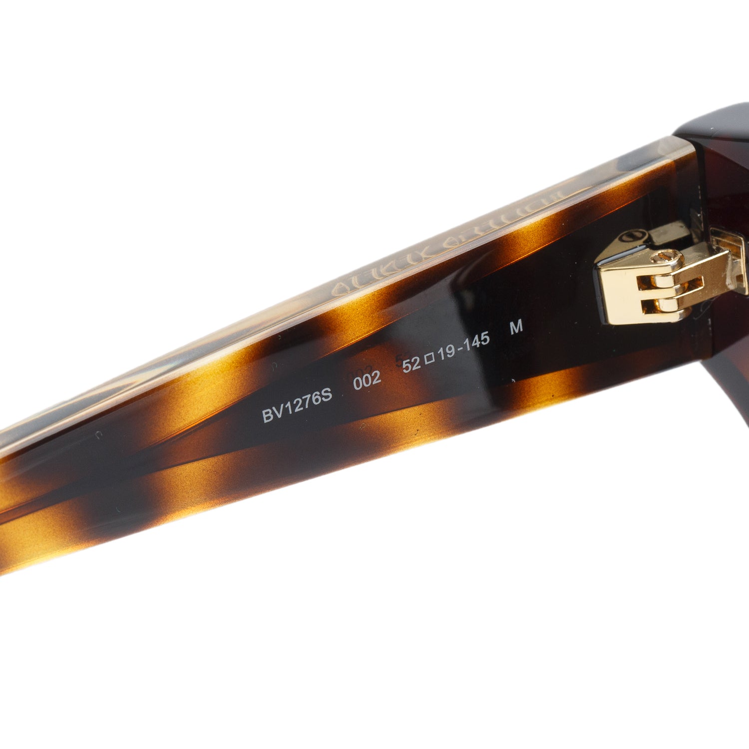 Bottega Veneta BV1276S Brown Havana Acetate Square Sunglasses w/ Case