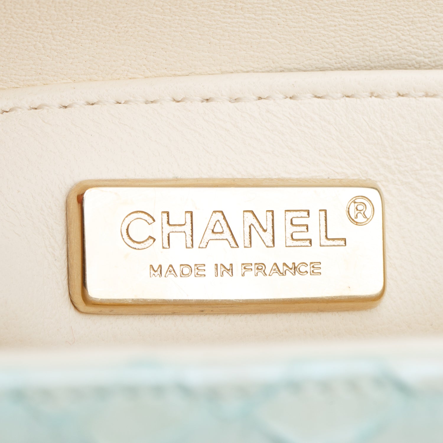Chanel Green Iridescent Python Mini Single Flap w/ Authenticity Card