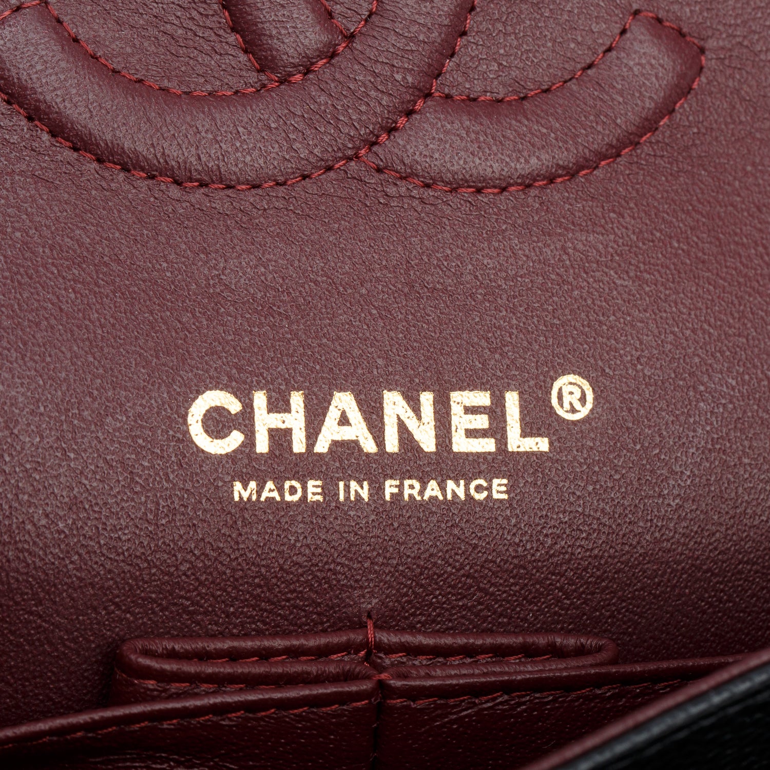 Chanel Black Caviar Leather Classic Medium Double Flap Bag w/ Authenticity Card