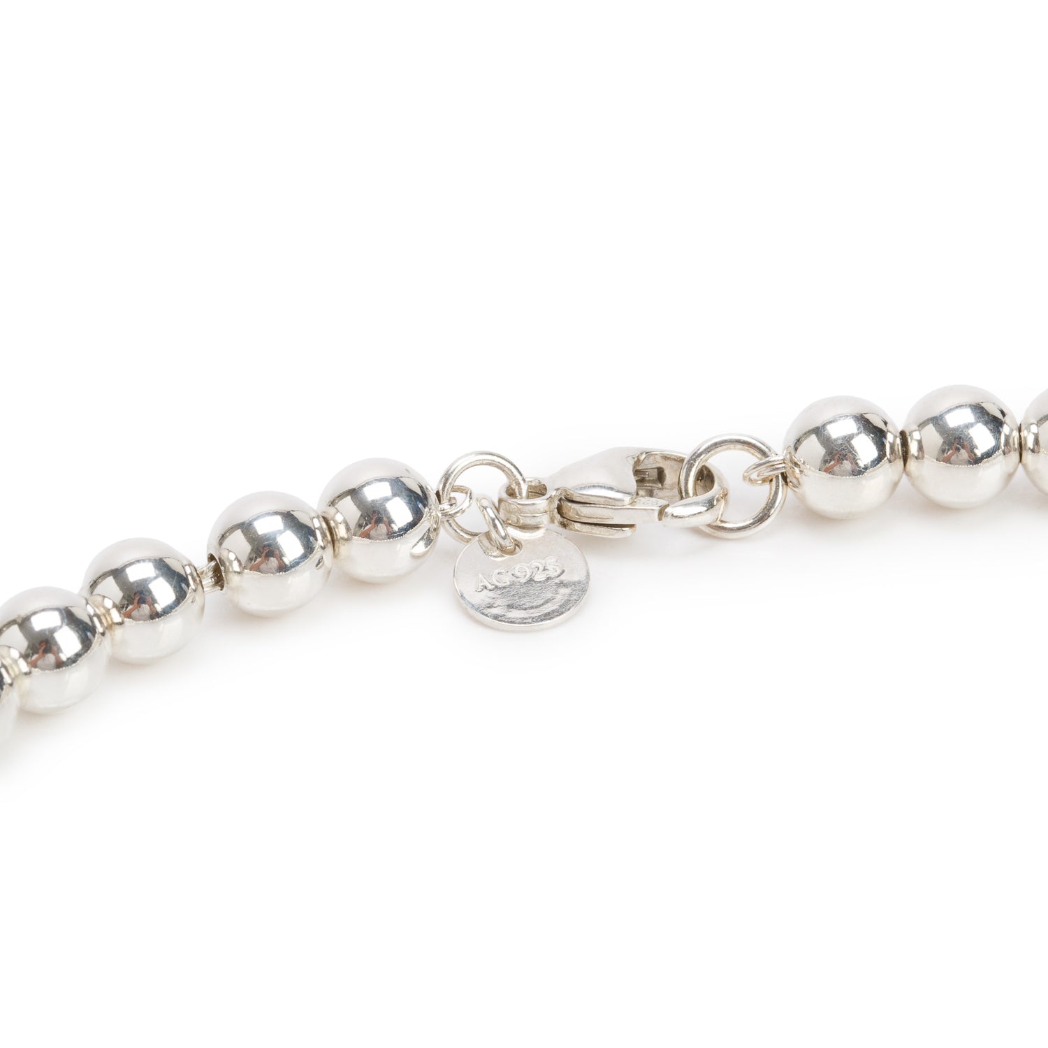 Tiffany & Co. Sterling Silver HardWear Graduated Ball Necklace