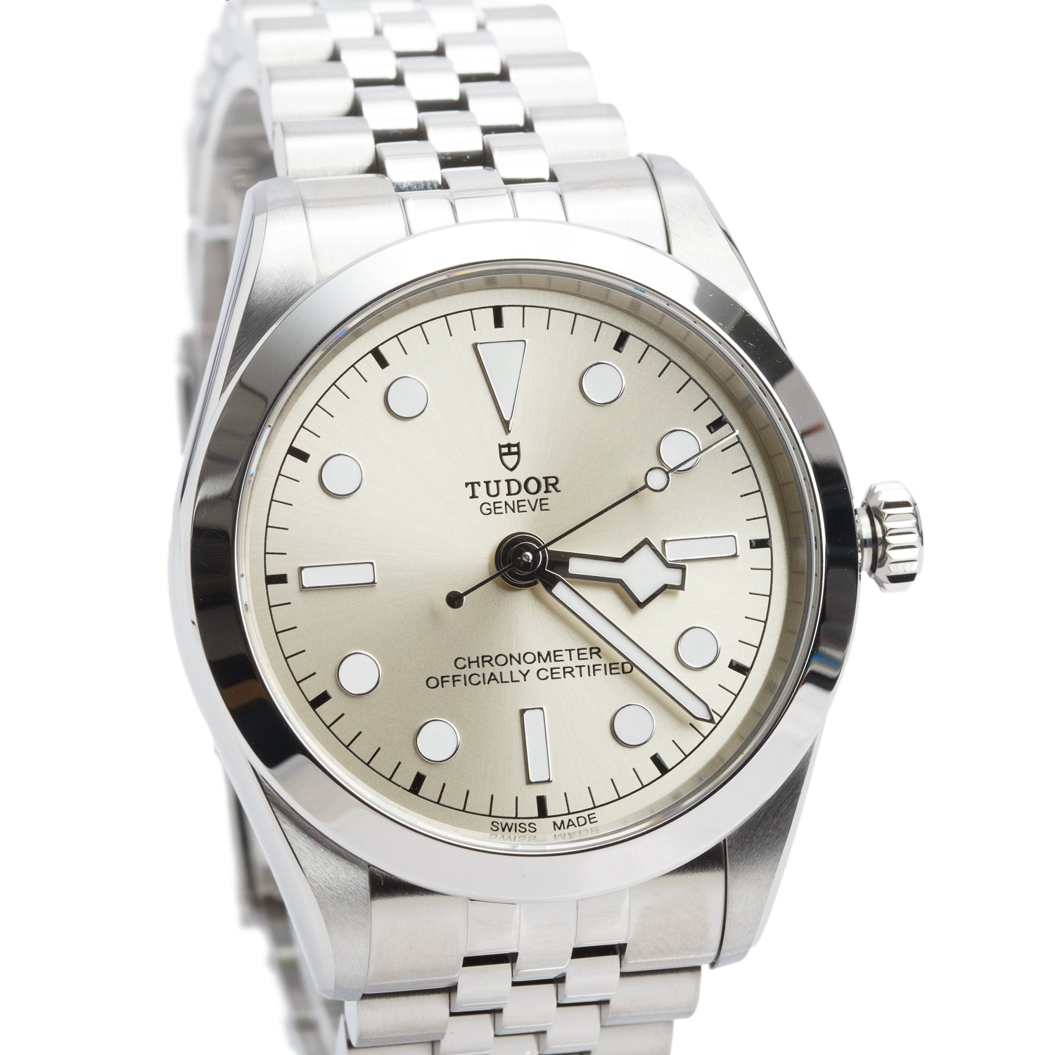 Tudor 2026 Stainless Steel Black Bay One 36 MM Automatic Watch Light Champagne Dial 79640 w/ Box & Papers