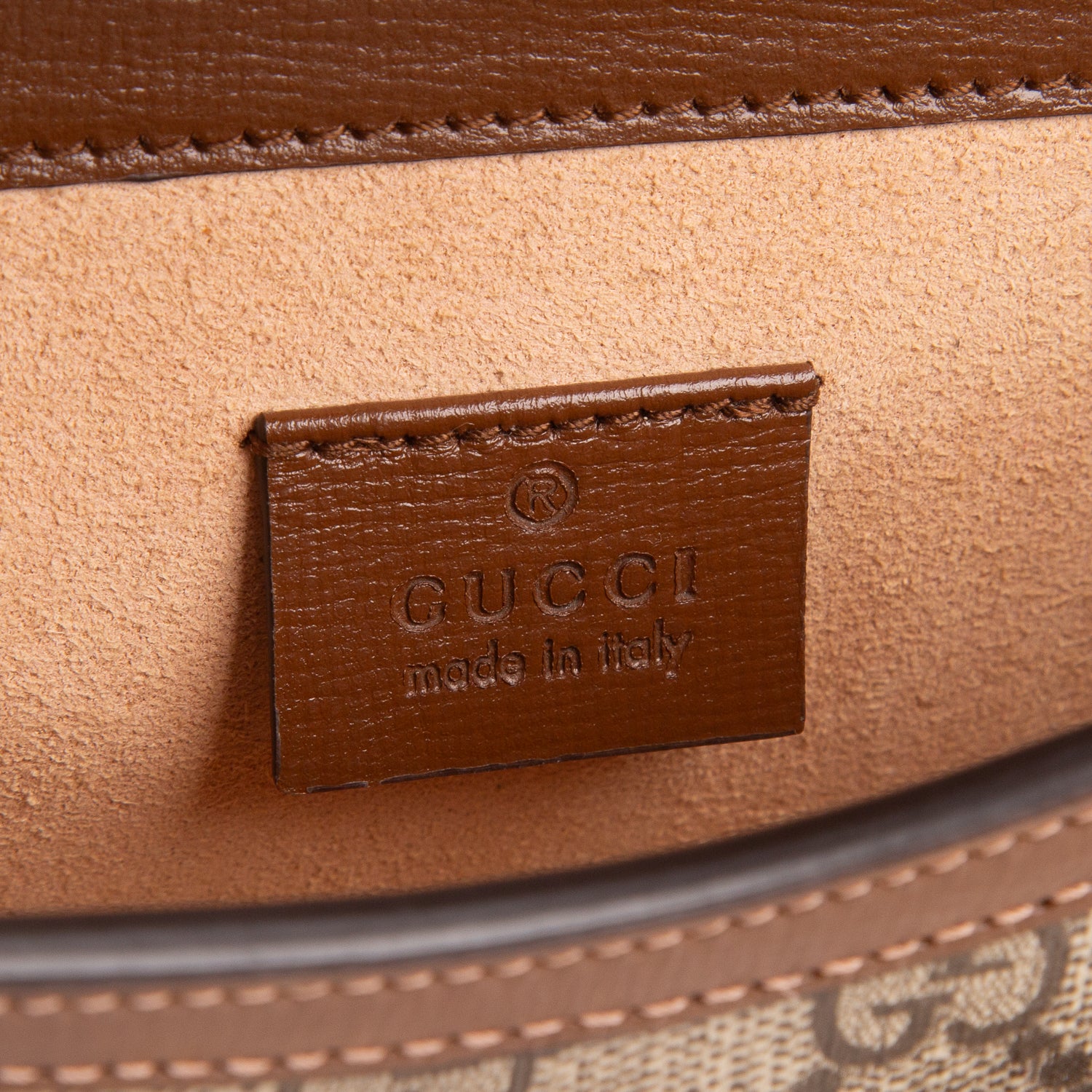 Gucci GG Supreme Monogram Mini Horsebit 1955 Shoulder Bag